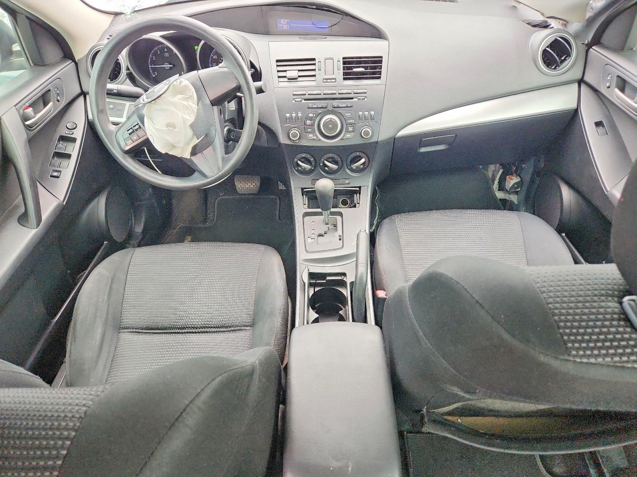 2013 Mazda 3 I Turquoise vin: JM1BL1TF8D1812328