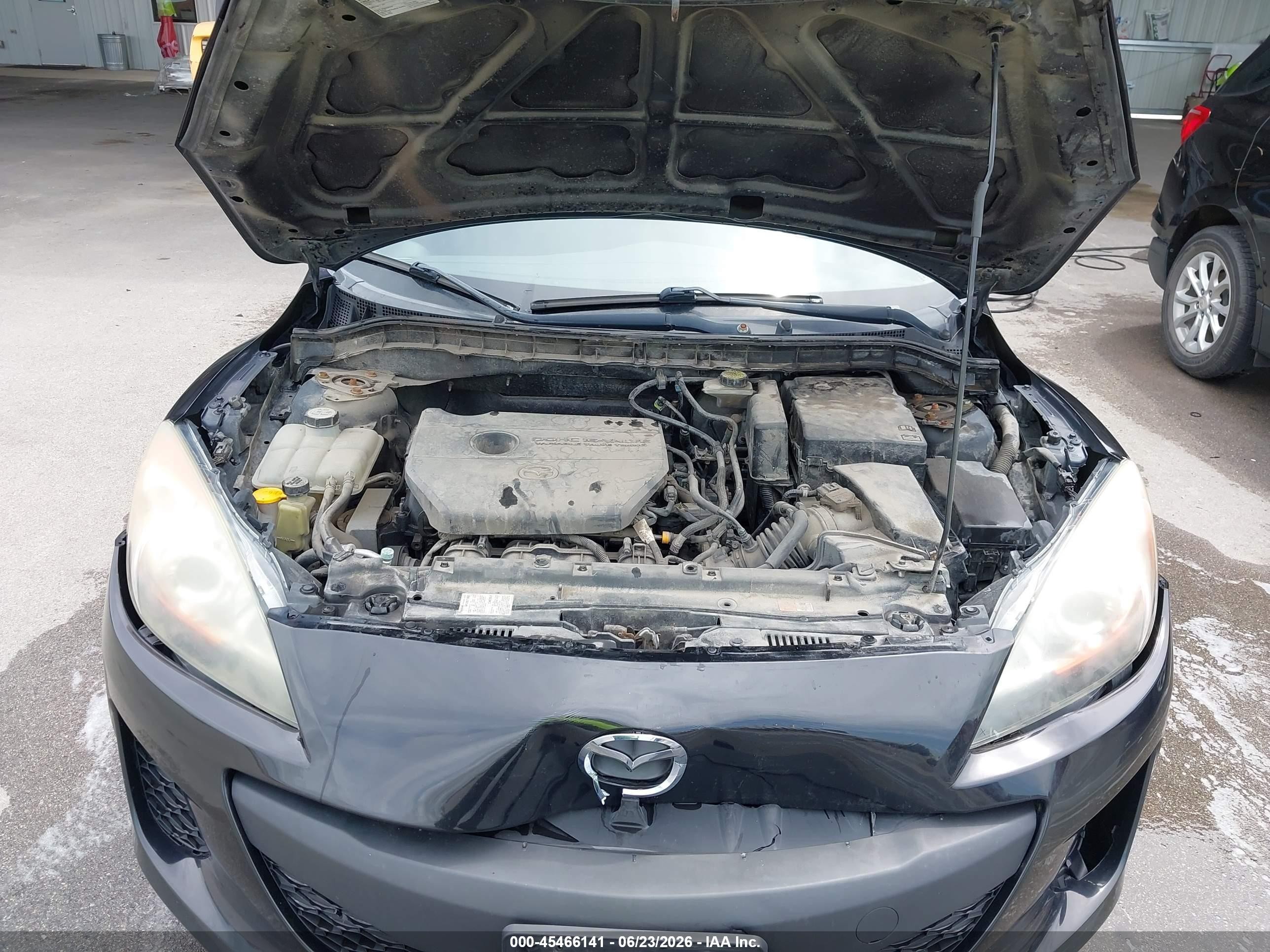 2013 Mazda Mazda3 I Sv Black vin: JM1BL1TFXD1742556