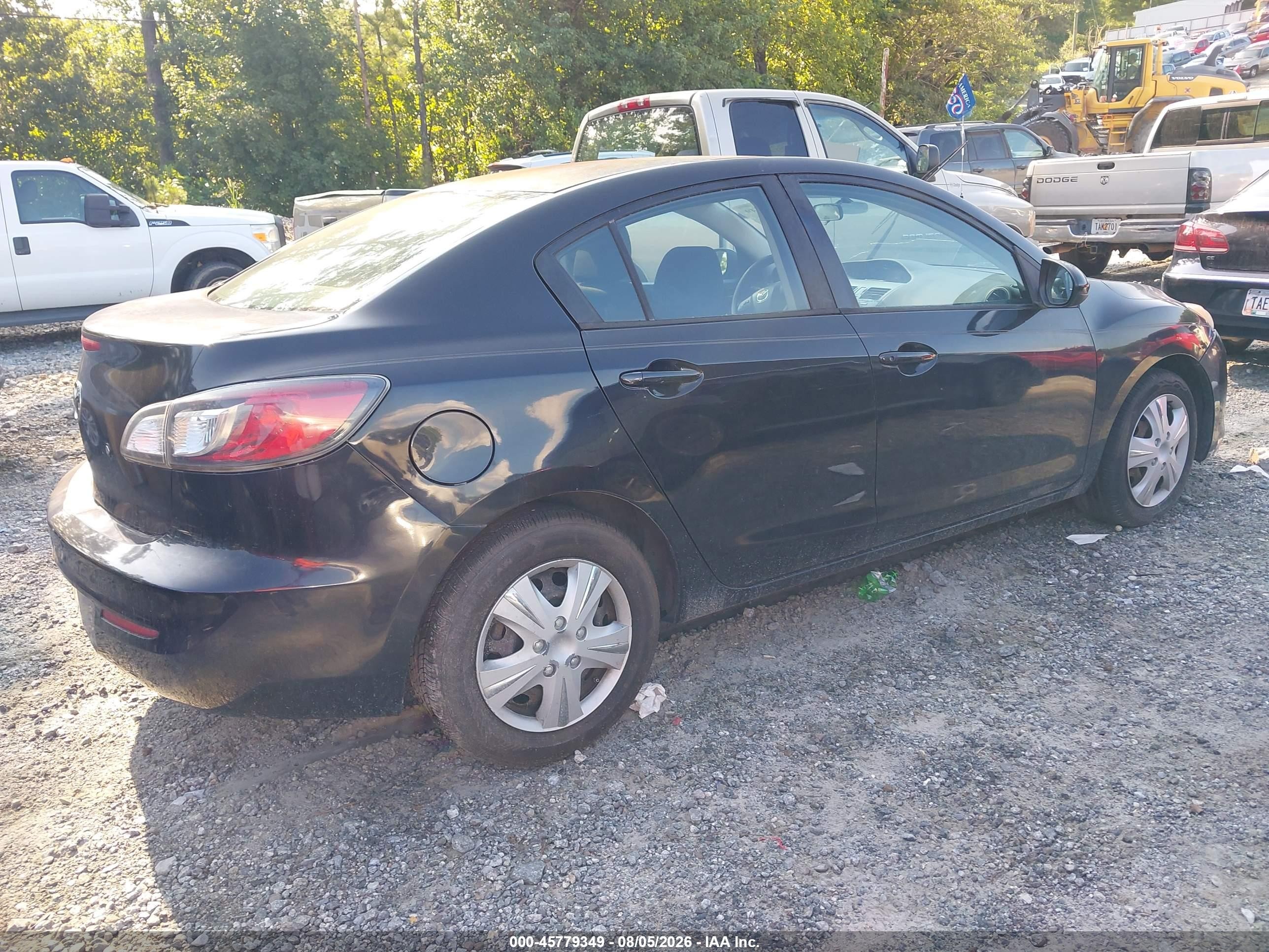 2013 Mazda Mazda3 I Sv Black vin: JM1BL1TFXD1797119