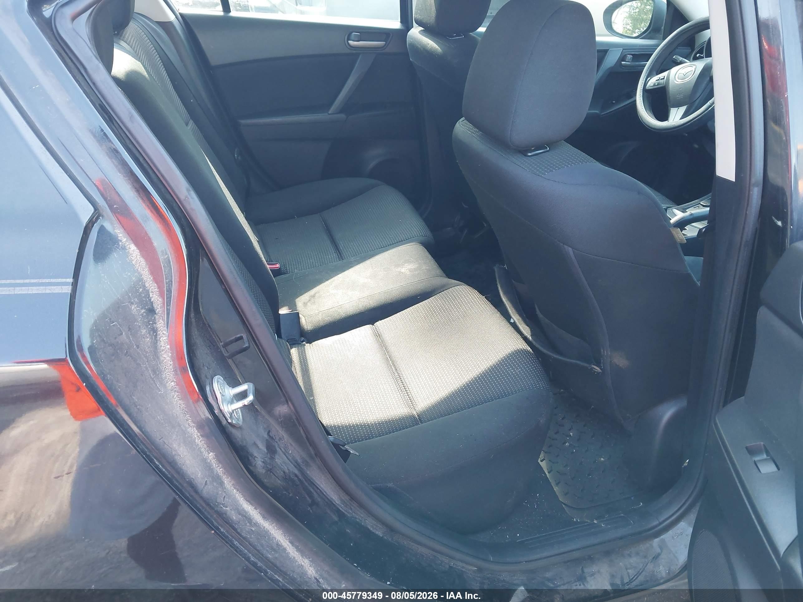 2013 Mazda Mazda3 I Sv Black vin: JM1BL1TFXD1797119