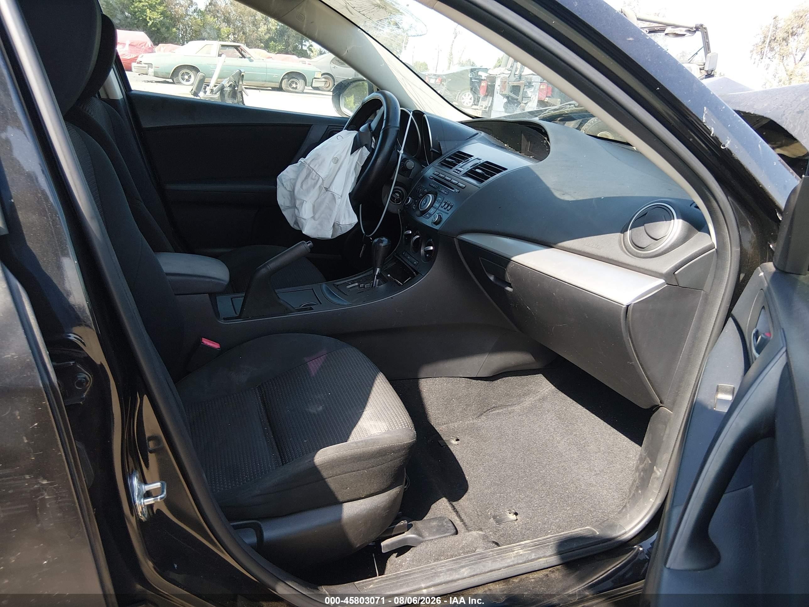 2013 Mazda Mazda3 I Sv Black vin: JM1BL1TG0D1794383