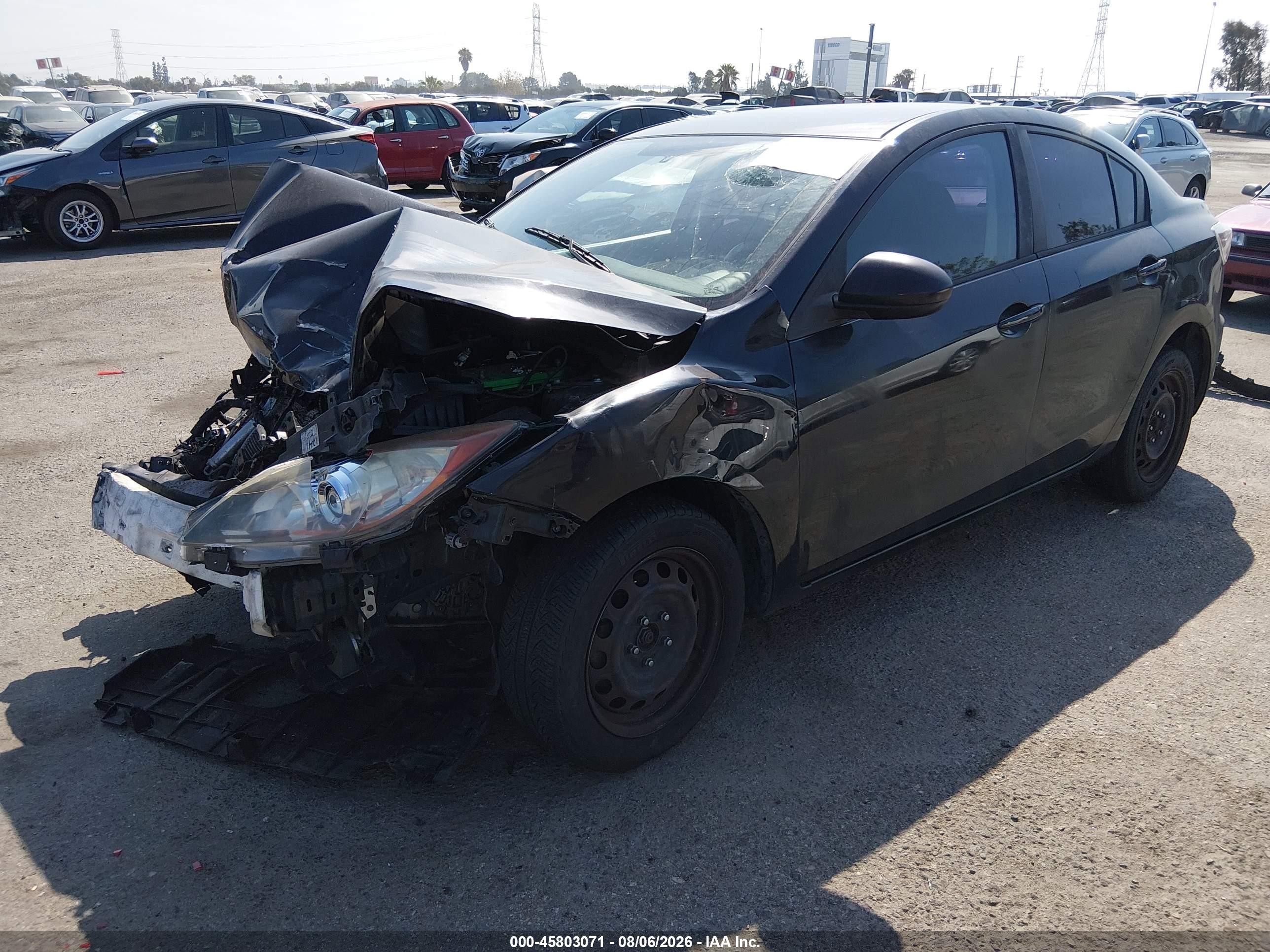 2013 Mazda Mazda3 I Sv Black vin: JM1BL1TG0D1794383