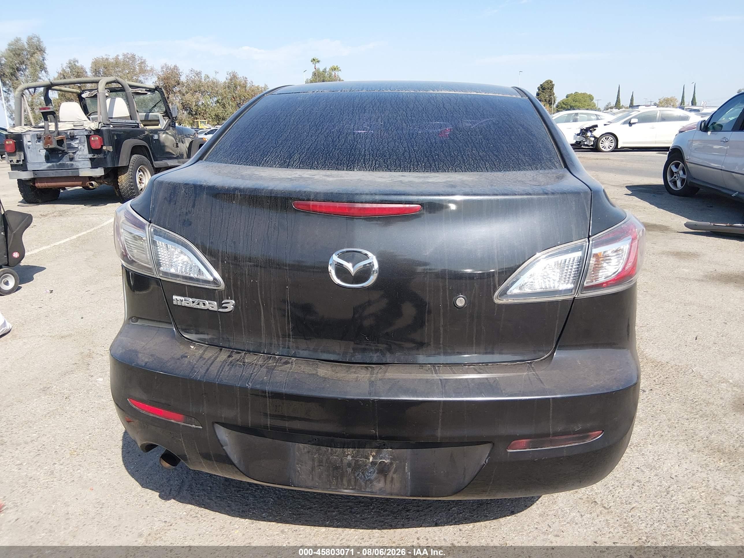 2013 Mazda Mazda3 I Sv Black vin: JM1BL1TG0D1794383