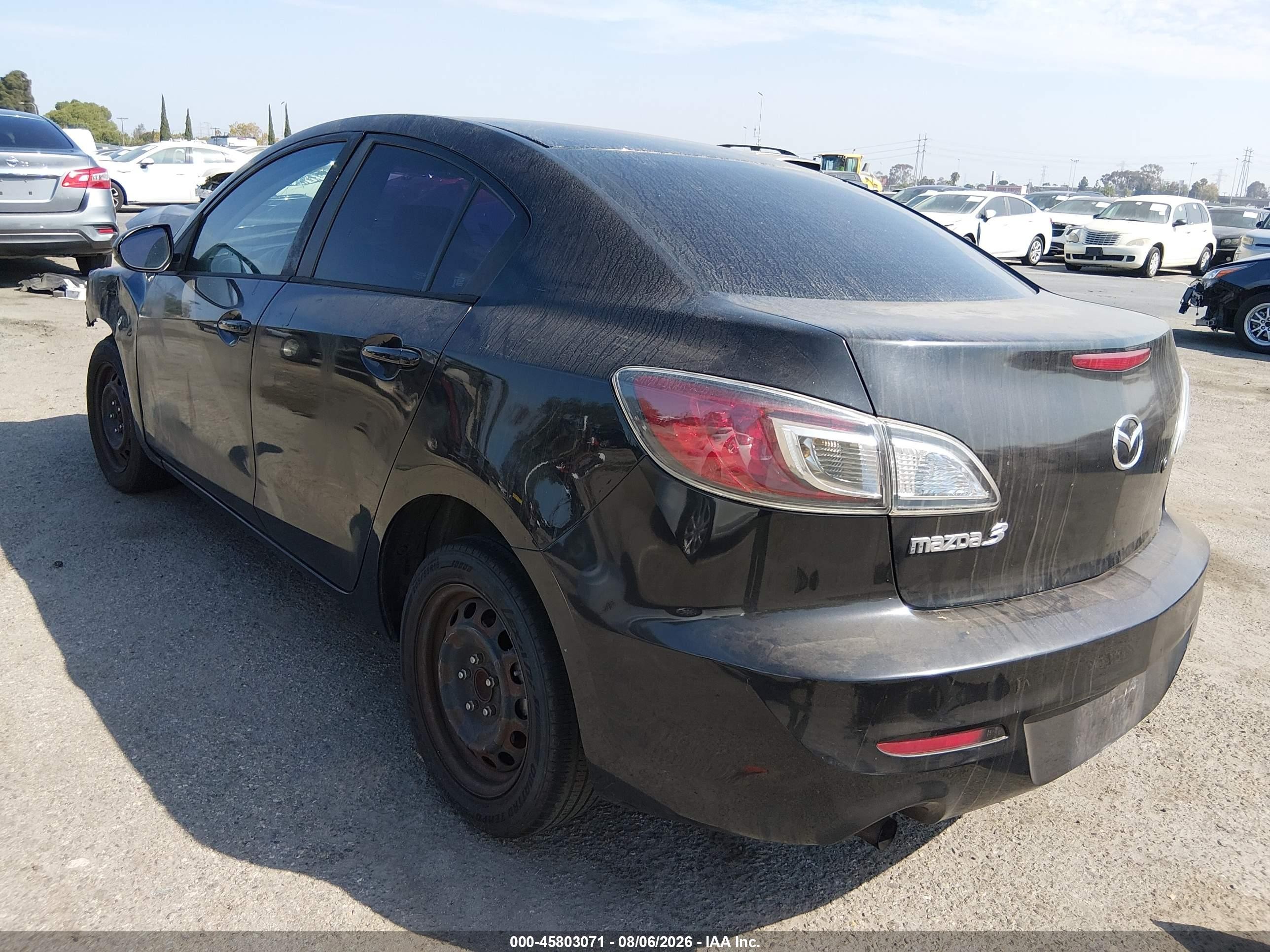 2013 Mazda Mazda3 I Sv Black vin: JM1BL1TG0D1794383