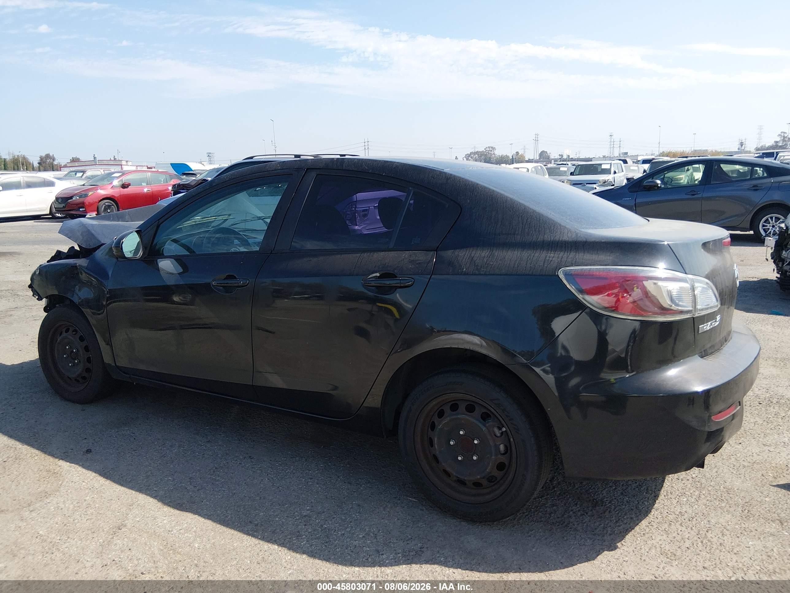 2013 Mazda Mazda3 I Sv Black vin: JM1BL1TG0D1794383
