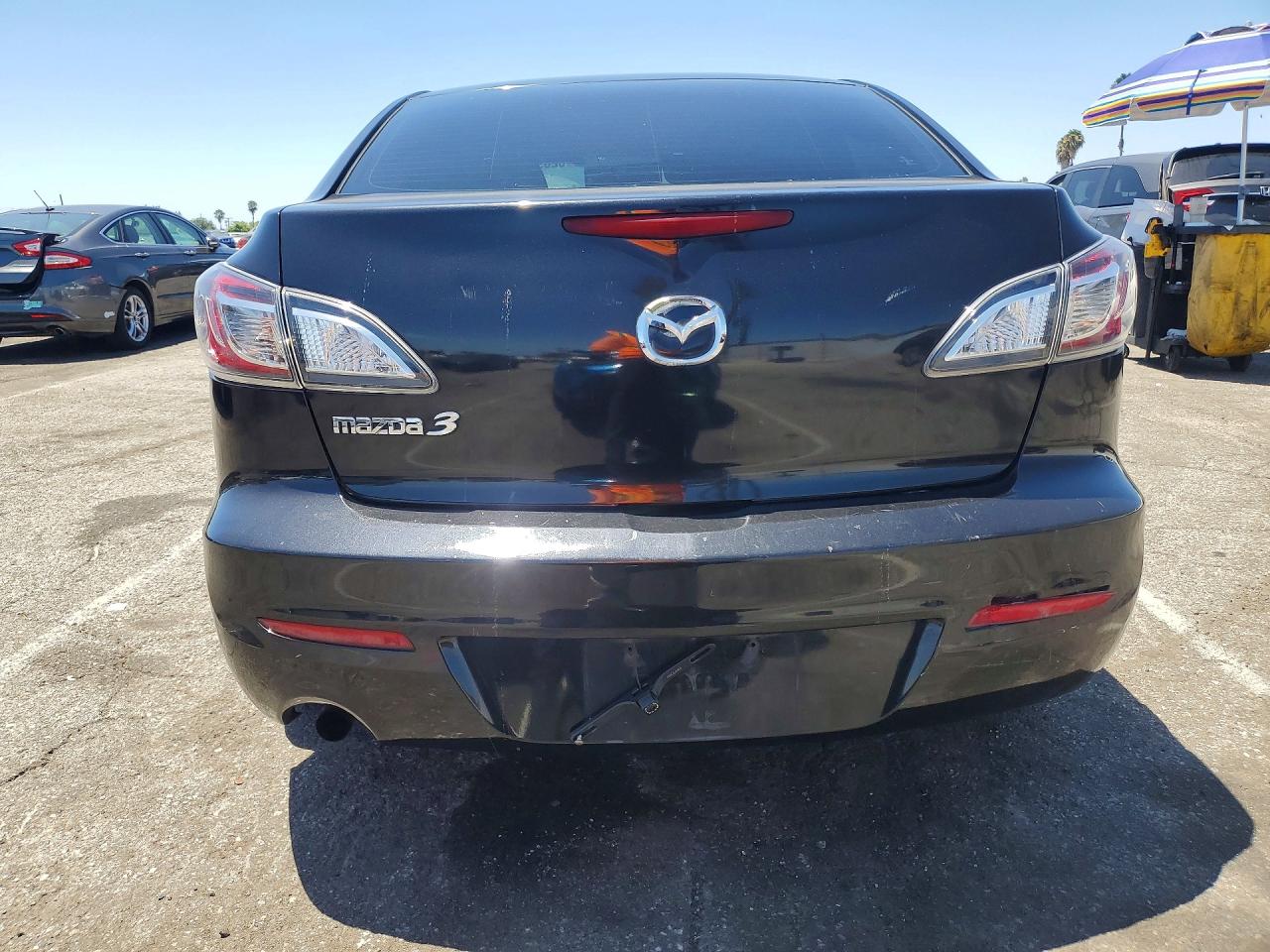 2013 Mazda 3 I Black vin: JM1BL1TG1D1730790