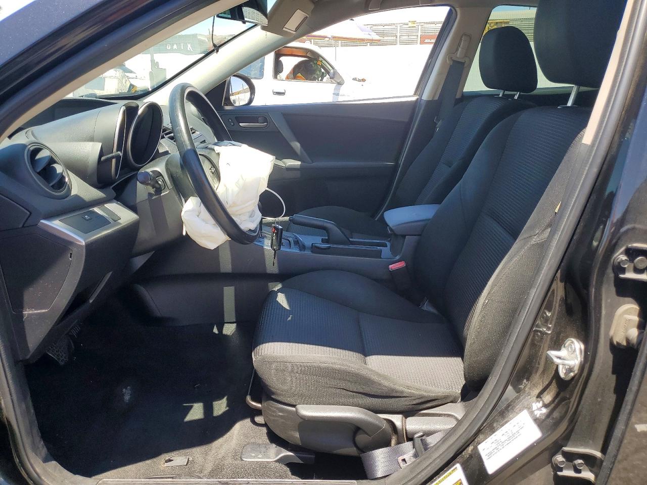 2013 Mazda 3 I Black vin: JM1BL1TG1D1730790
