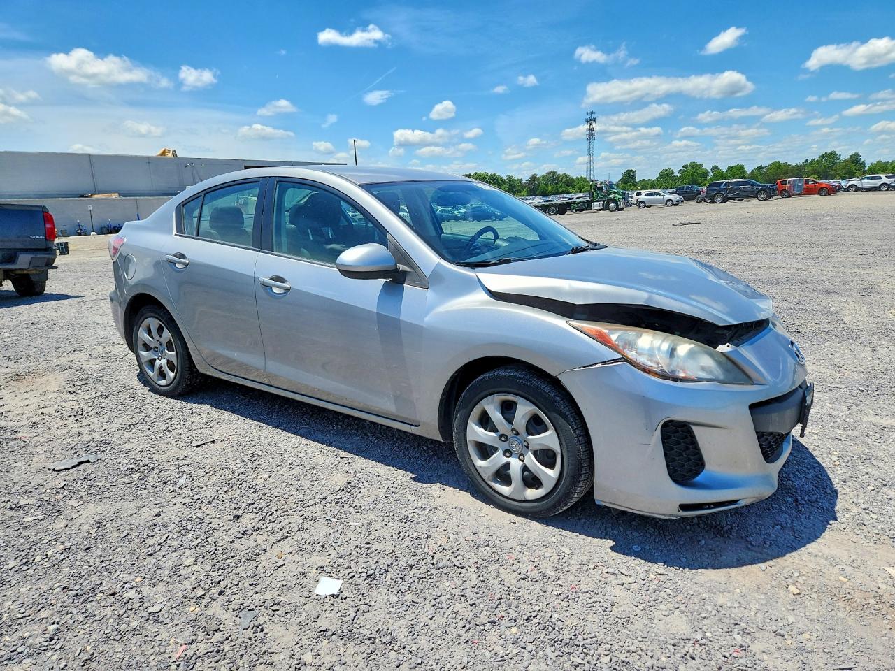 2013 Mazda 3 Silver vin: JM1BL1TG1D1774790