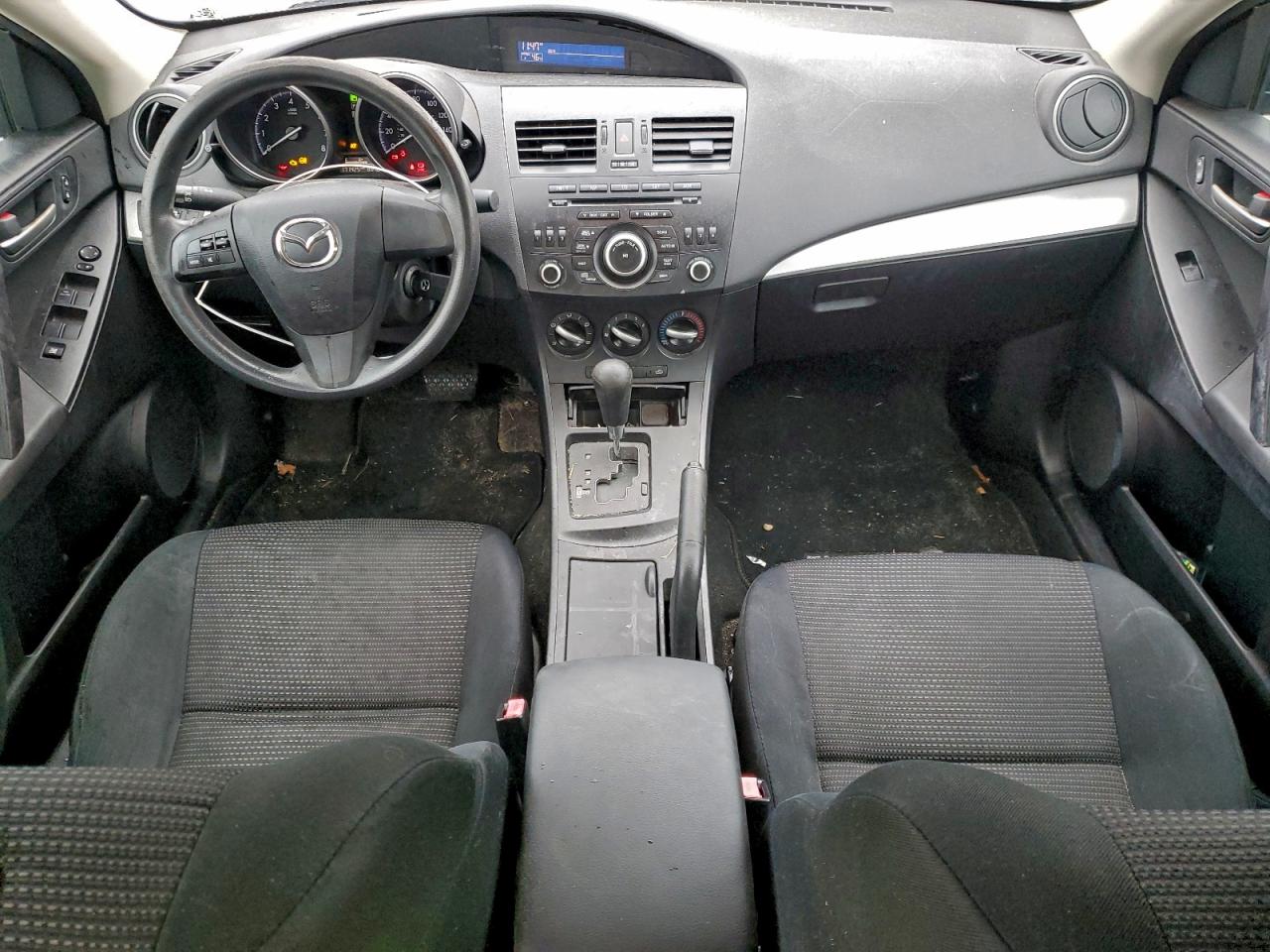 2013 Mazda 3 I Silver vin: JM1BL1TG1D1787944