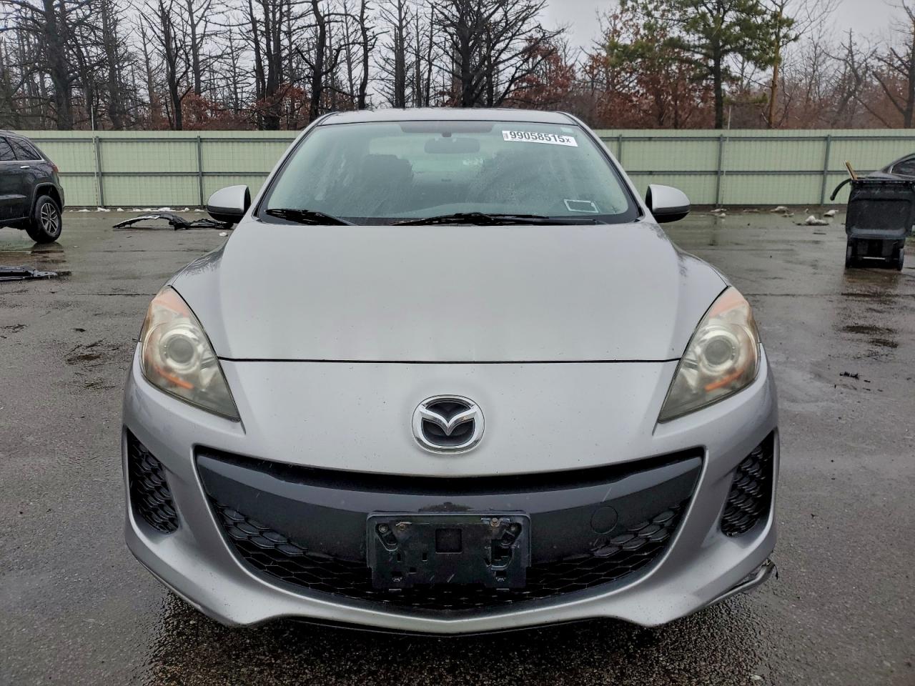 2013 Mazda 3 I Silver vin: JM1BL1TG1D1787944