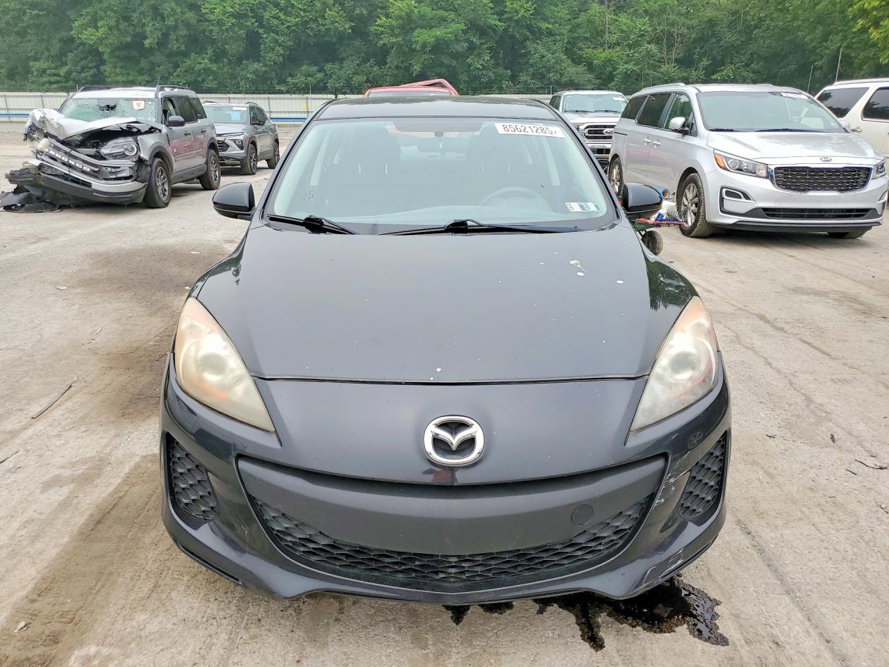 2013 Mazda 3 I Black vin: JM1BL1TG1D1848905