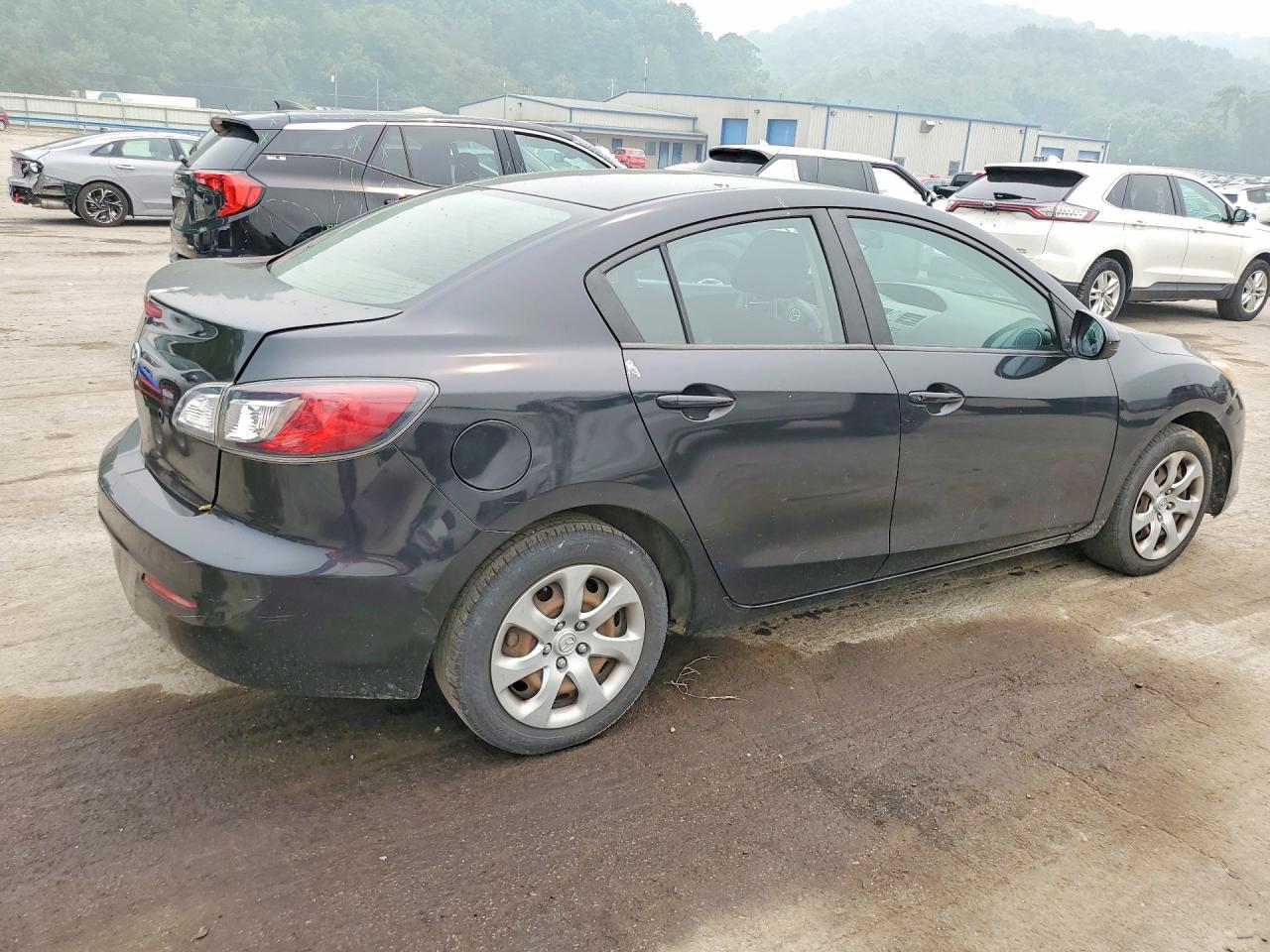2013 Mazda 3 I Black vin: JM1BL1TG1D1848905