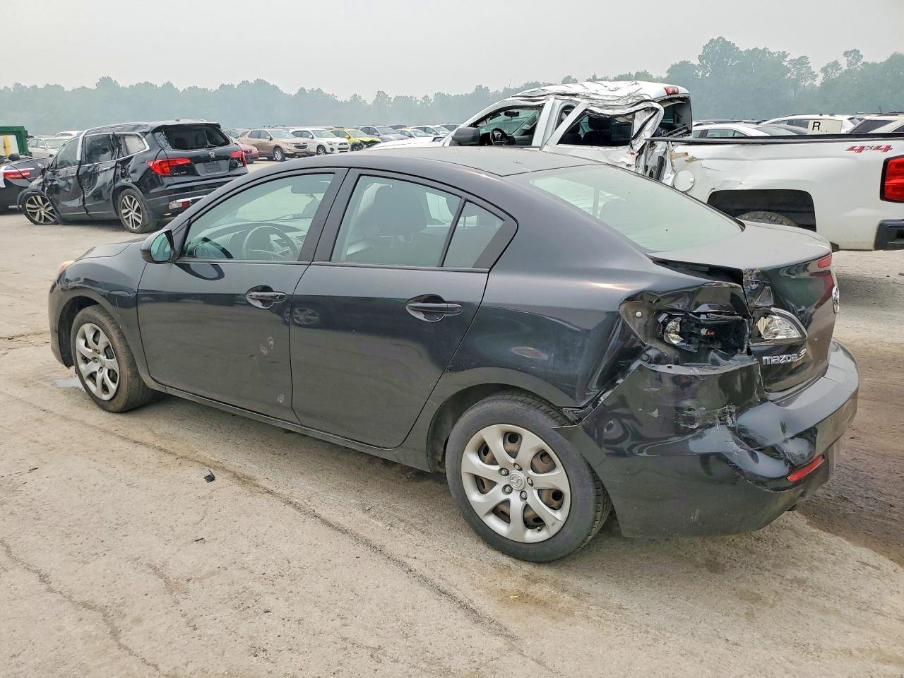 2013 Mazda 3 I Black vin: JM1BL1TG1D1848905