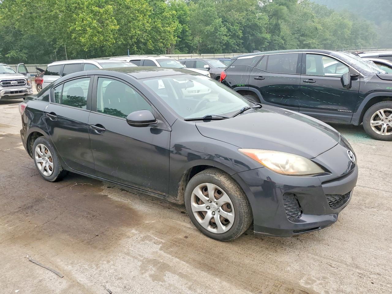 2013 Mazda 3 I Black vin: JM1BL1TG1D1848905