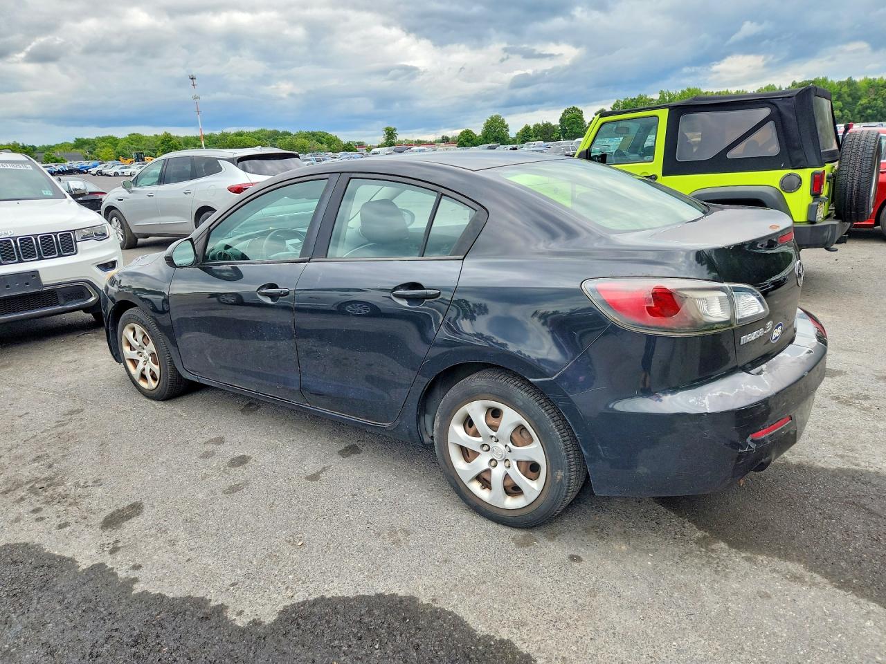 2013 Mazda 3 I Black vin: JM1BL1TG2D1766360