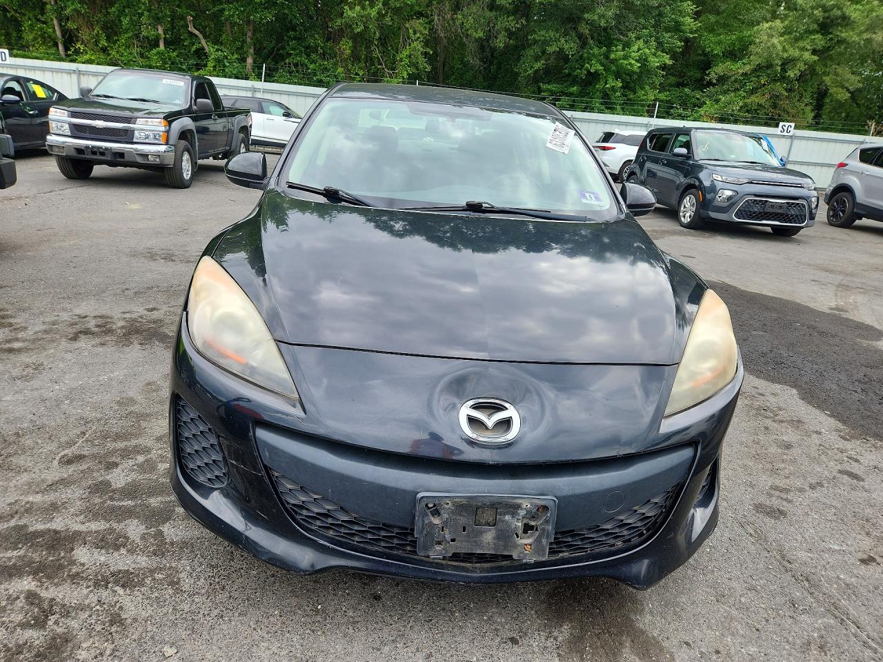 2013 Mazda 3 I Black vin: JM1BL1TG2D1766360