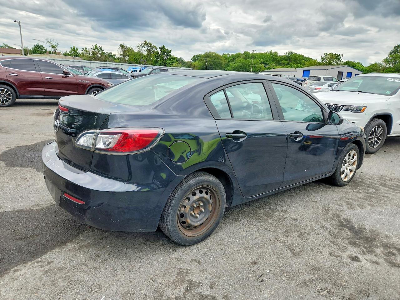 2013 Mazda 3 I Black vin: JM1BL1TG2D1766360