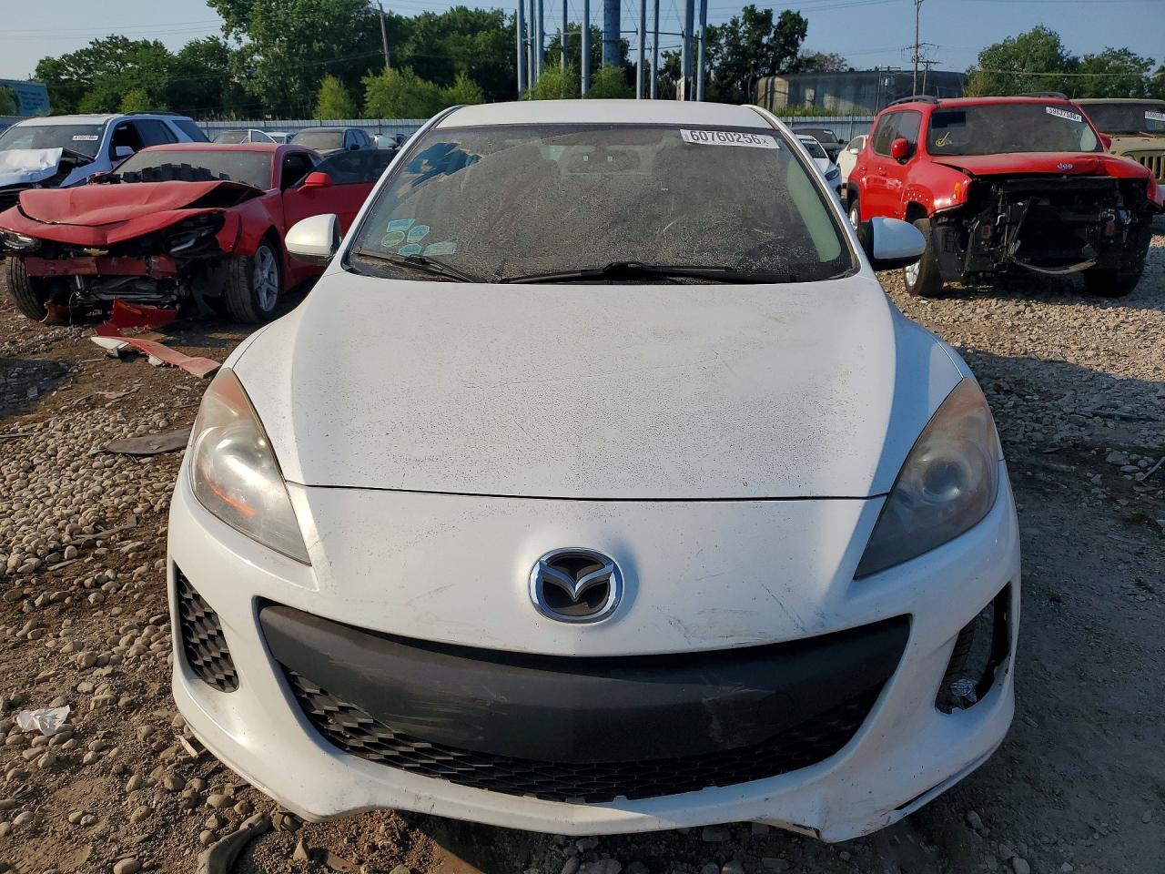 2013 Mazda 3 I Белый vin: JM1BL1TG3D1742990