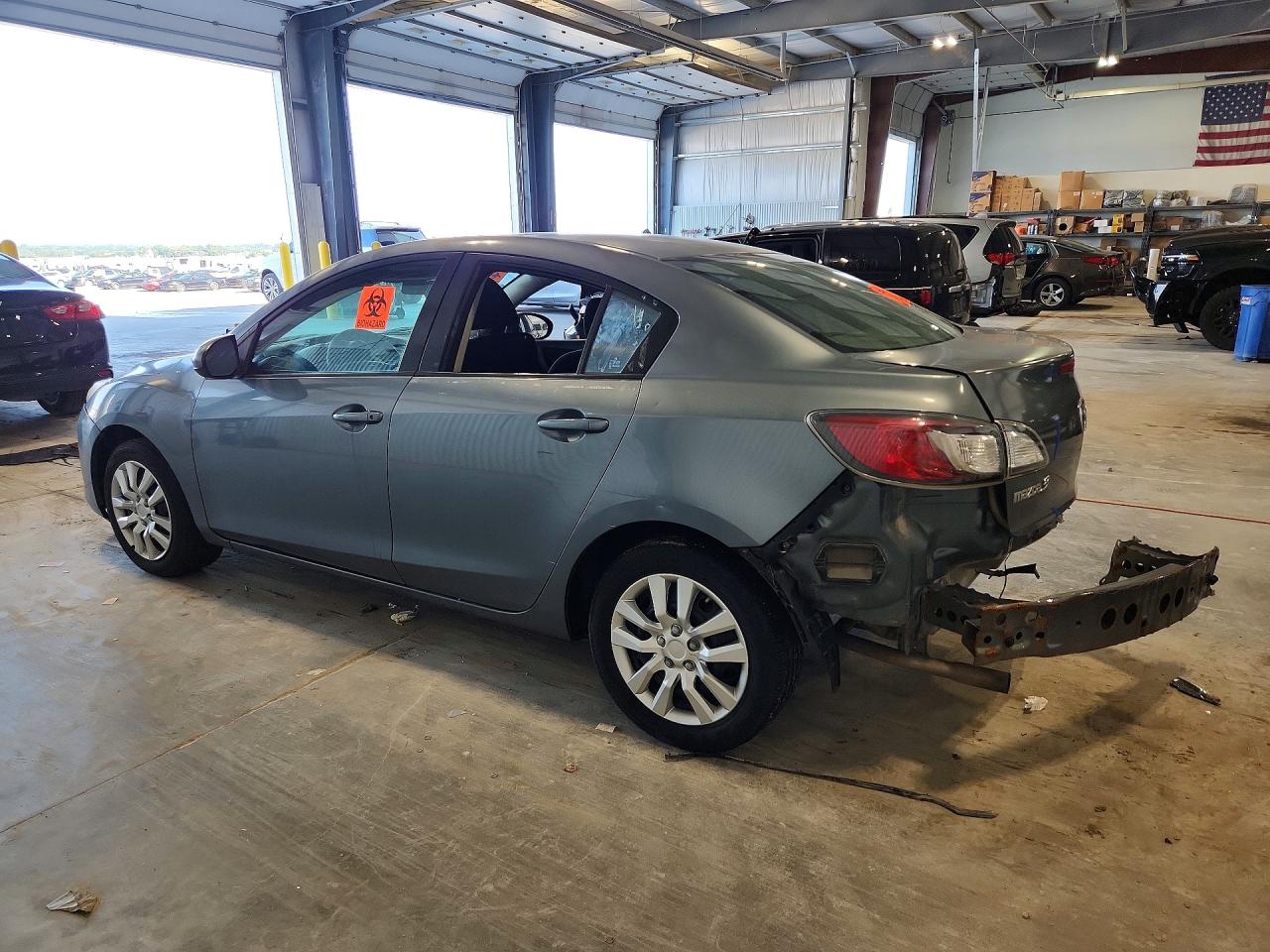 2013 Mazda 3 I Gray vin: JM1BL1TG3D1764732