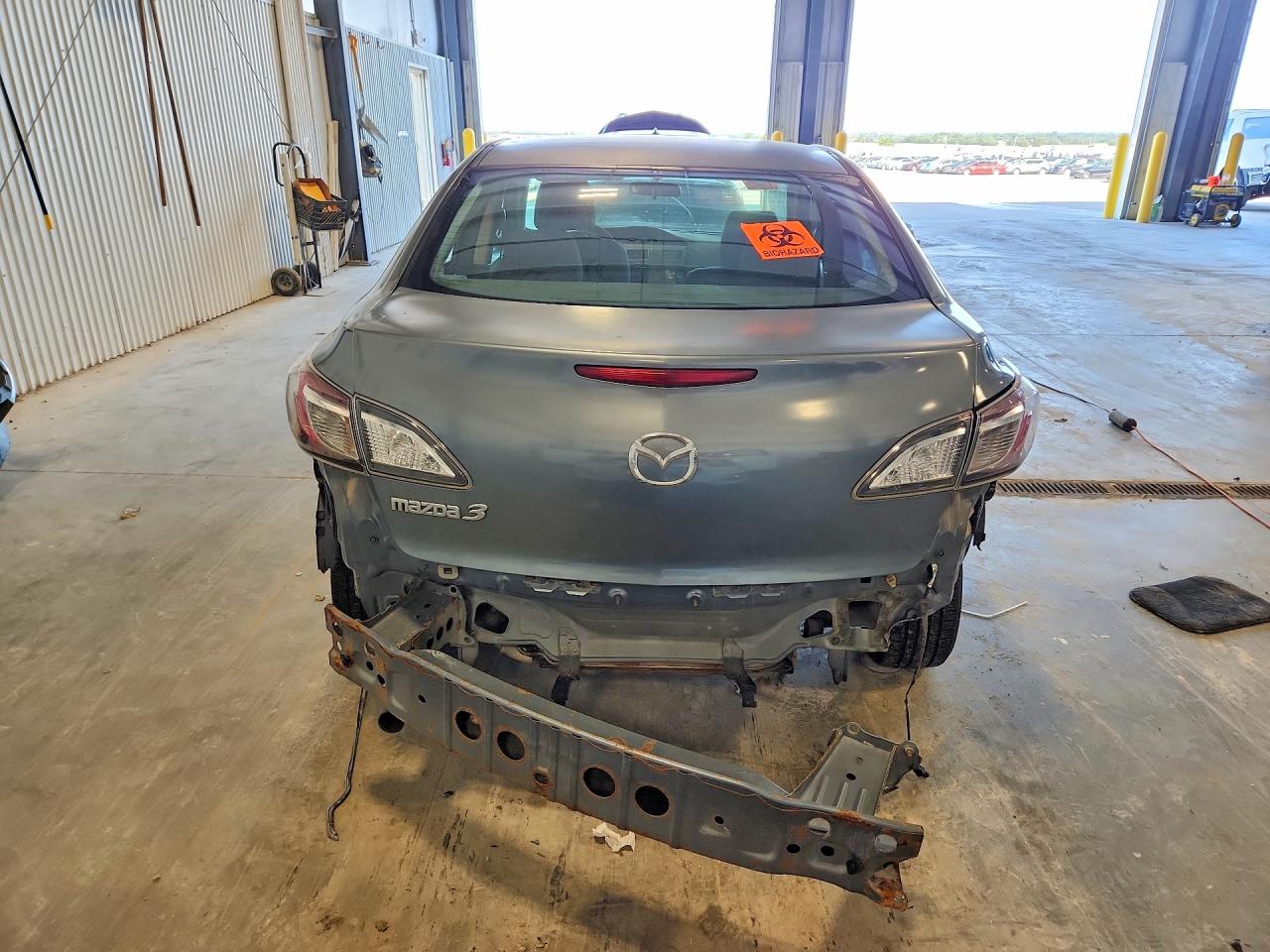 2013 Mazda 3 I Gray vin: JM1BL1TG3D1764732