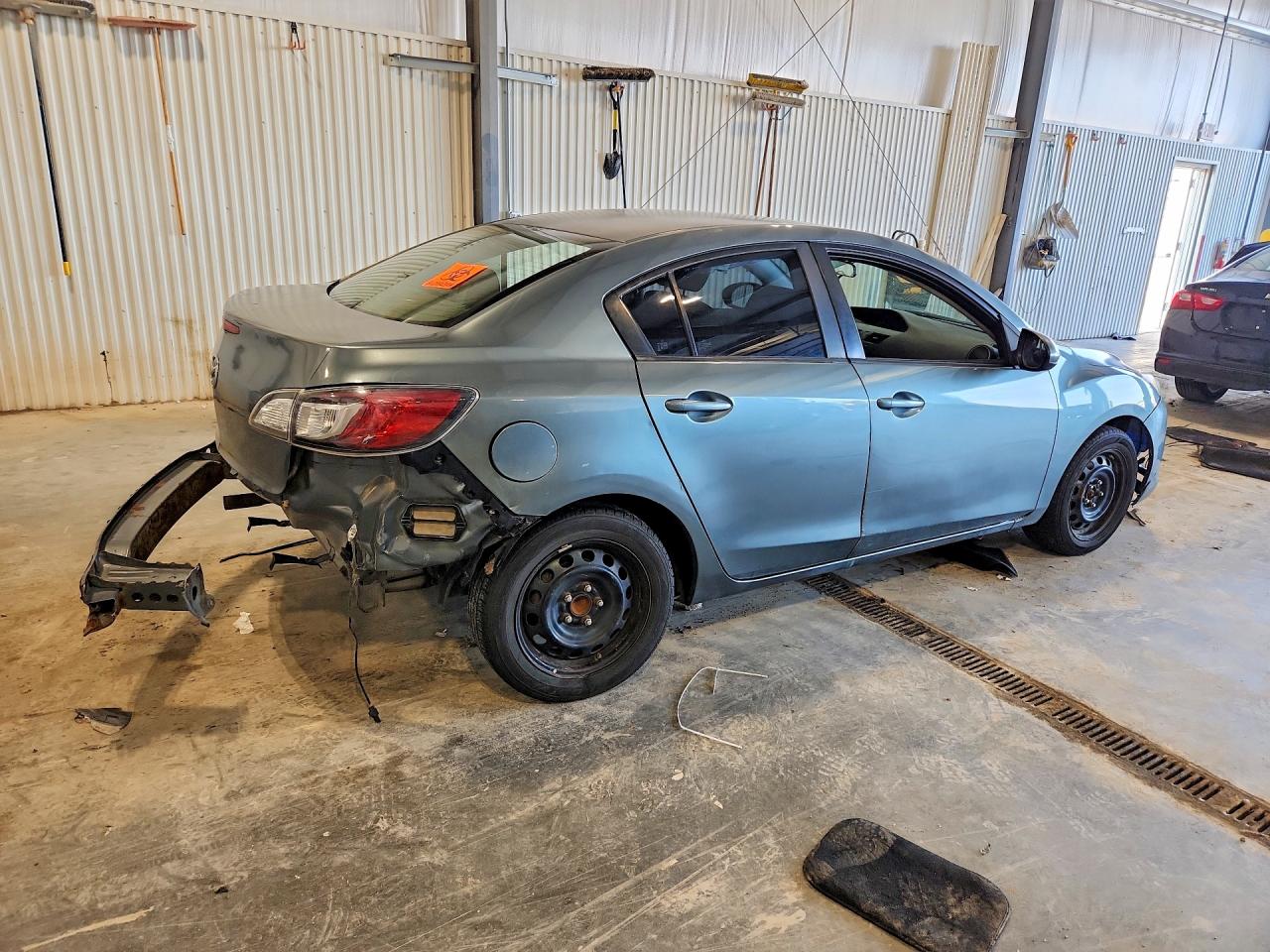 2013 Mazda 3 I Gray vin: JM1BL1TG3D1764732