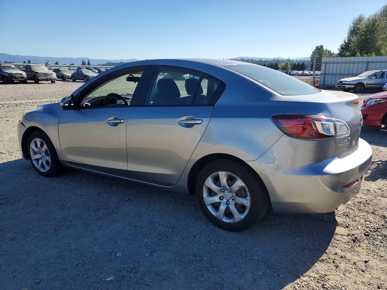 2013 Mazda 3 I Silver vin: JM1BL1TG4D1761547