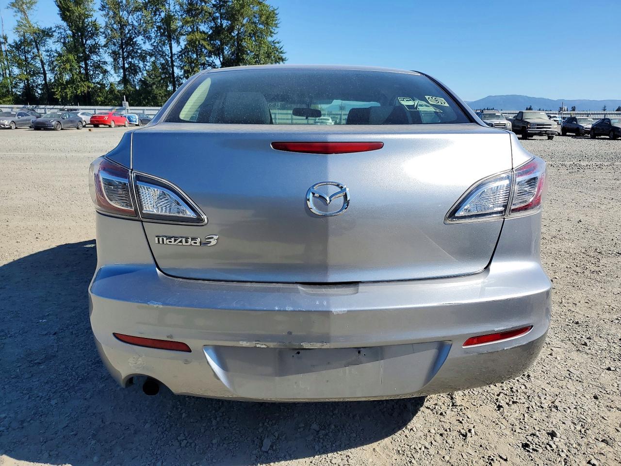 2013 Mazda 3 I Silver vin: JM1BL1TG4D1761547