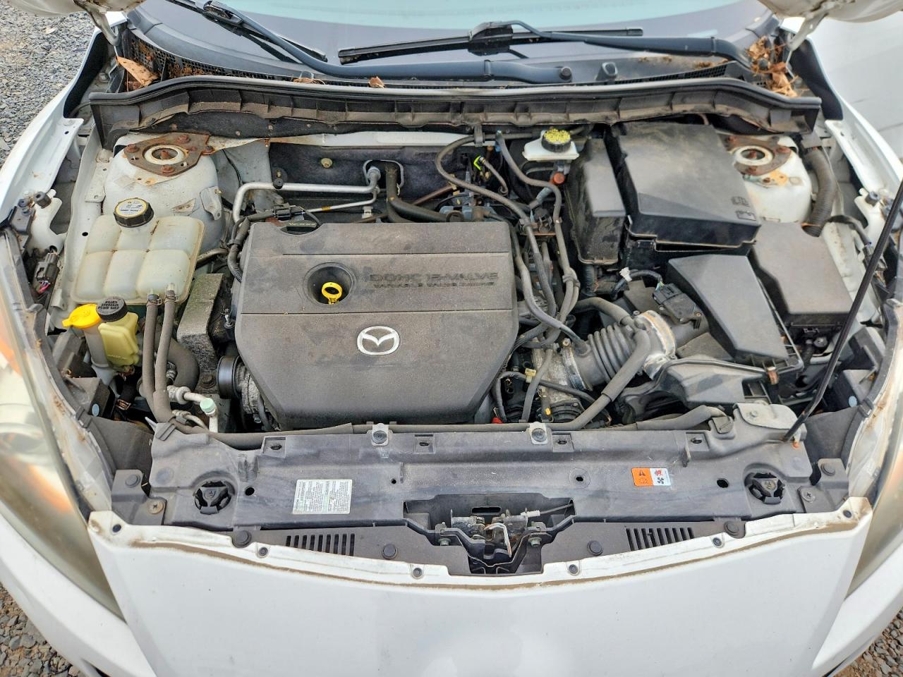 2013 Mazda 3 I Белый vin: JM1BL1TG4D1845805