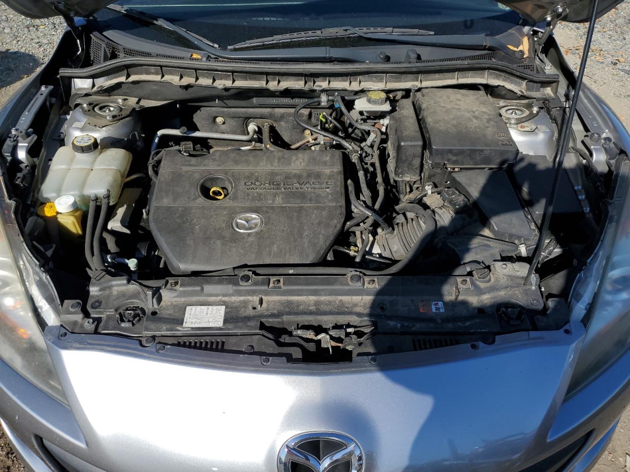 2013 Mazda 3 I Silver vin: JM1BL1TG5D1757555
