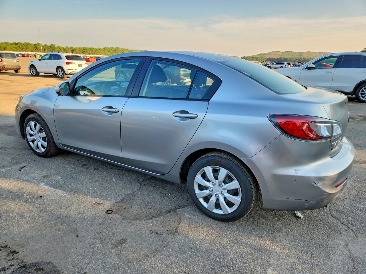 2013 Mazda 3 I Silver vin: JM1BL1TG6D1705447