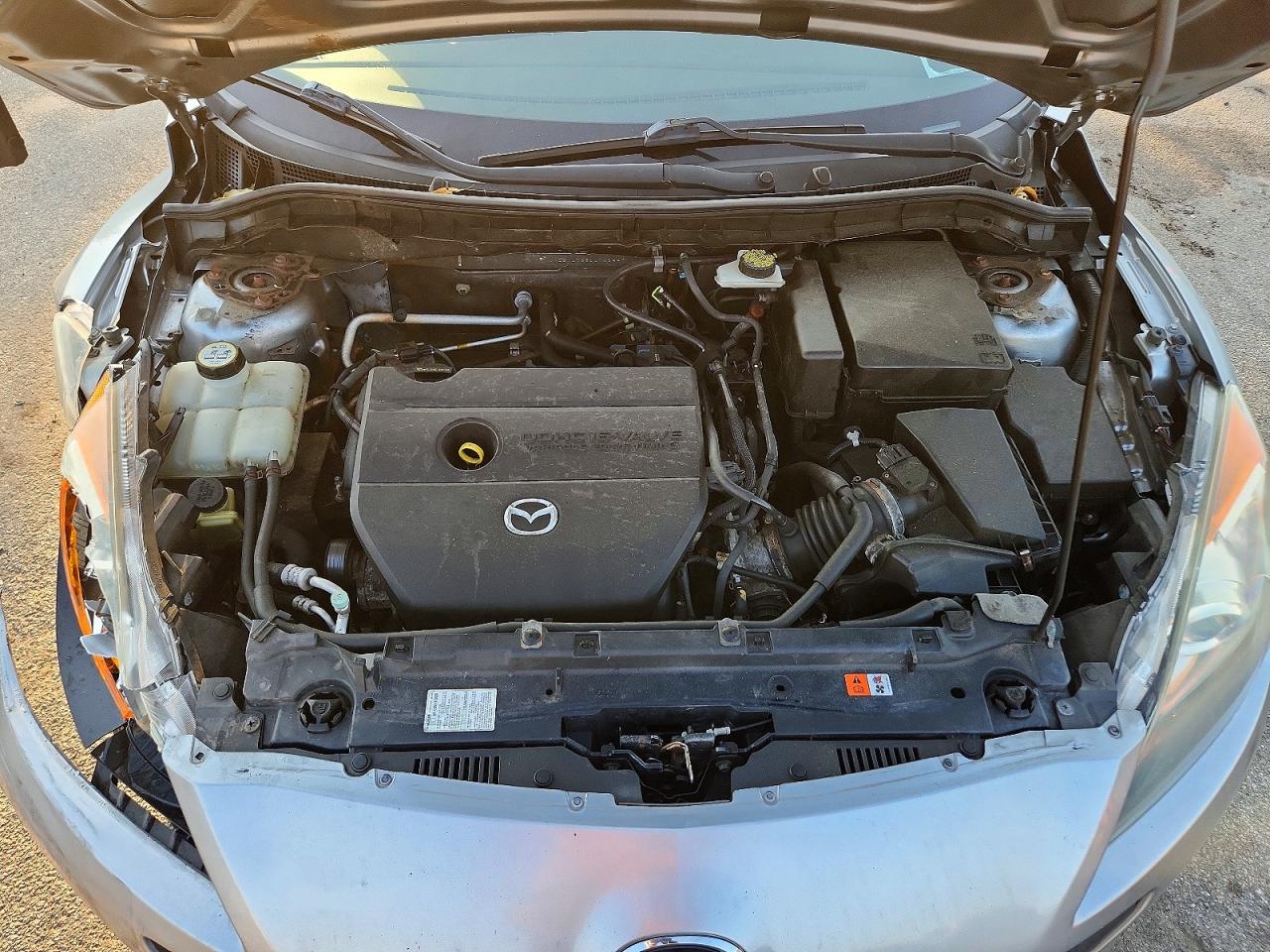 2013 Mazda 3 I Silver vin: JM1BL1TG6D1705447