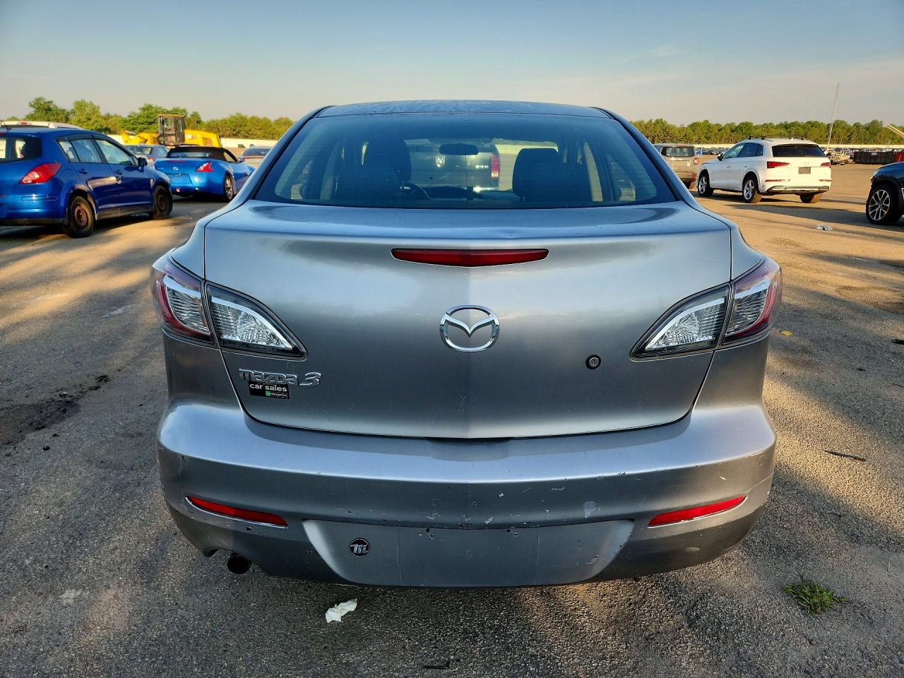 2013 Mazda 3 I Silver vin: JM1BL1TG6D1705447