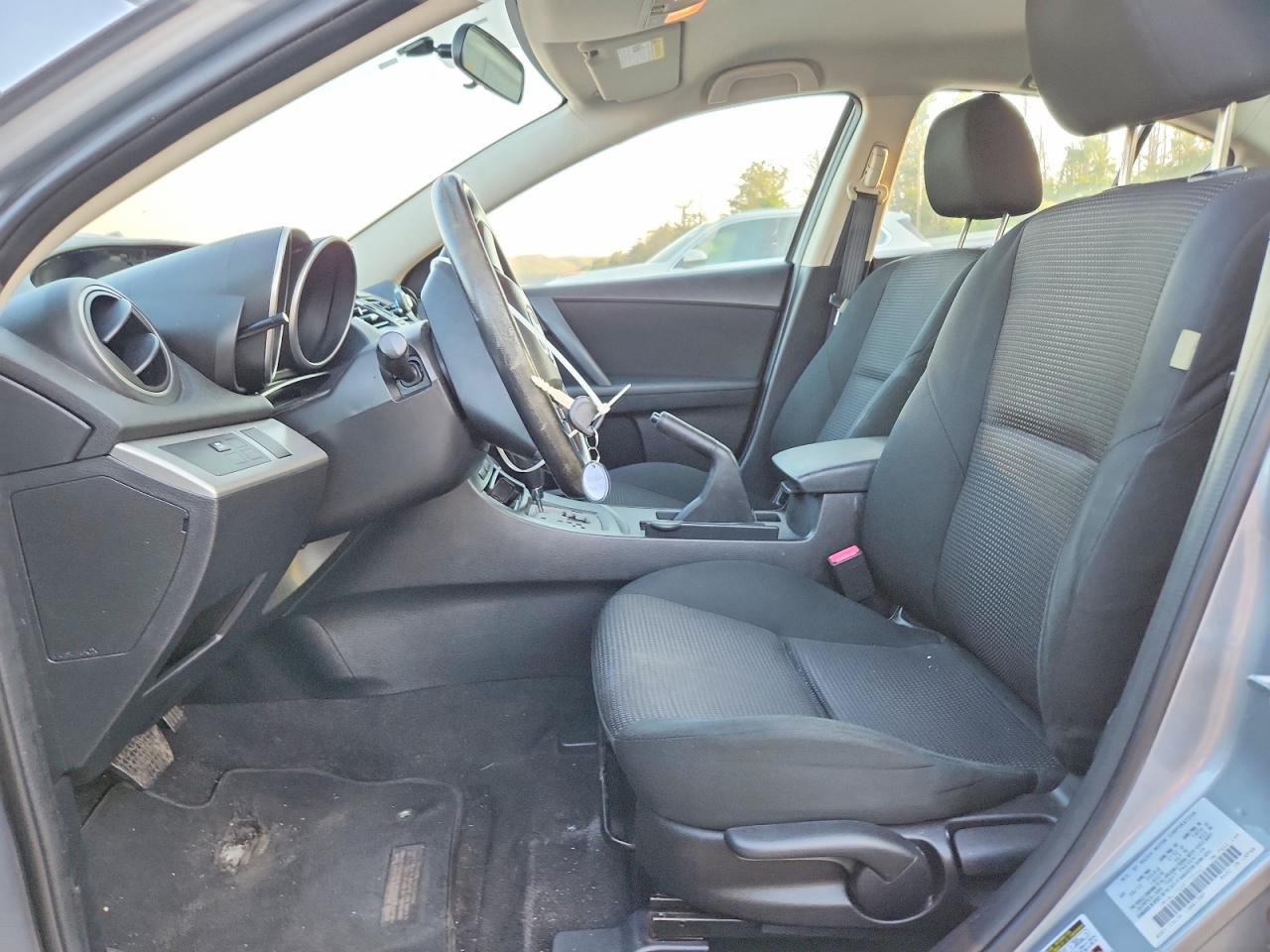2013 Mazda 3 I Silver vin: JM1BL1TG6D1705447