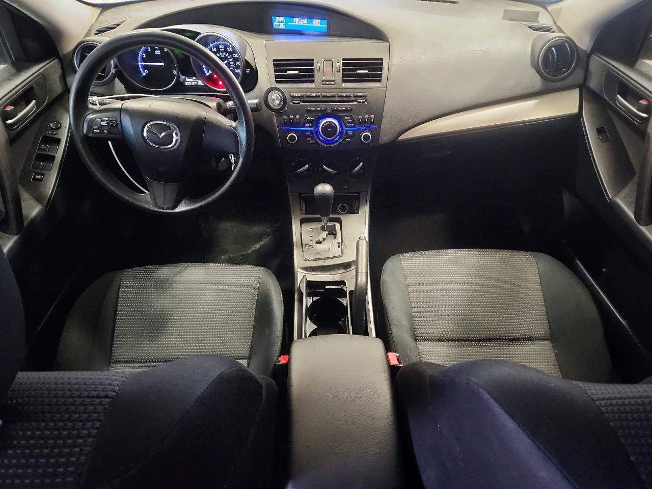 2013 Mazda Mazda 3 White vin: JM1BL1TG6D1810215