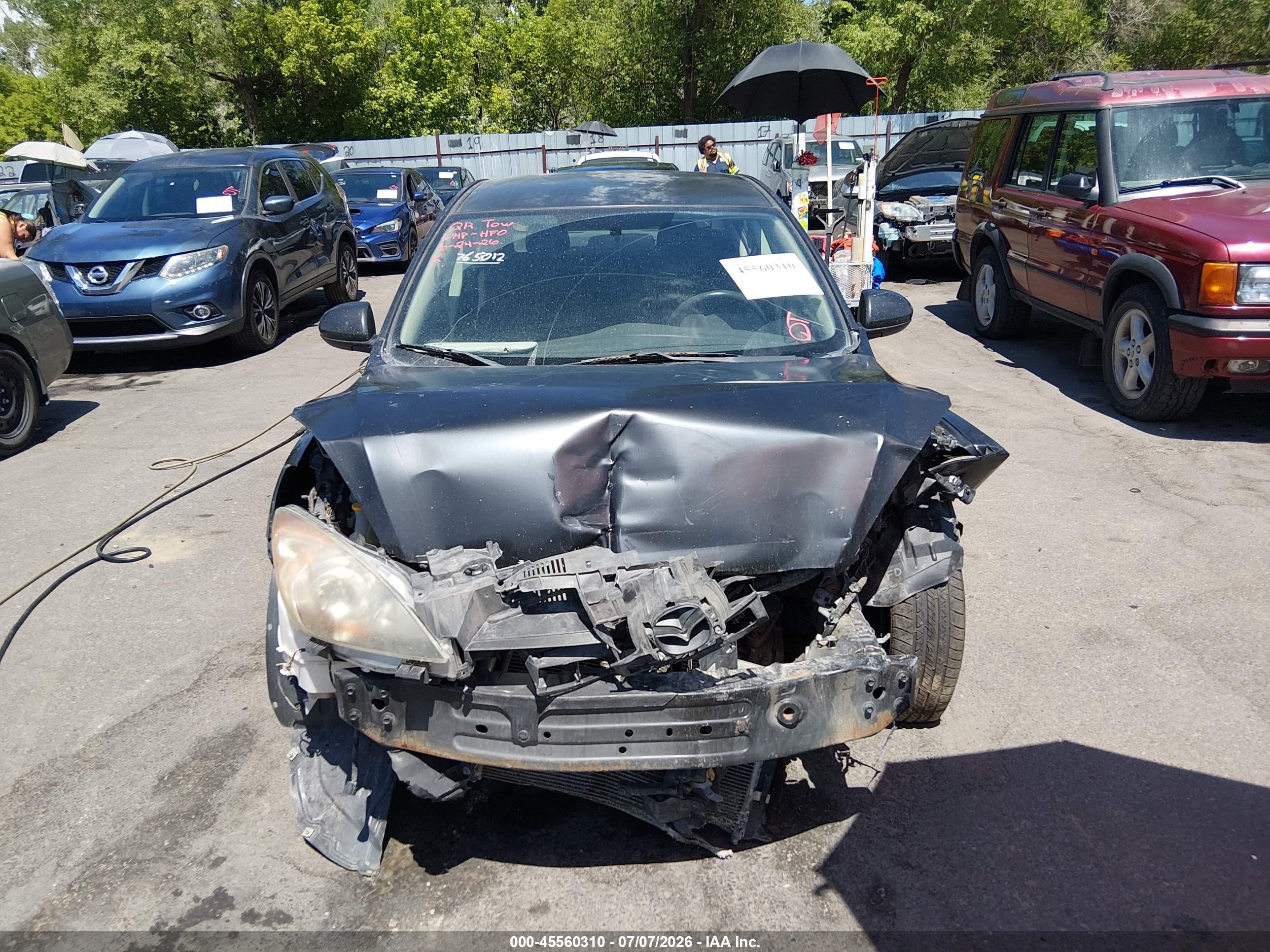 2013 Mazda Mazda3 I Sv Черный vin: JM1BL1TG7D1765012