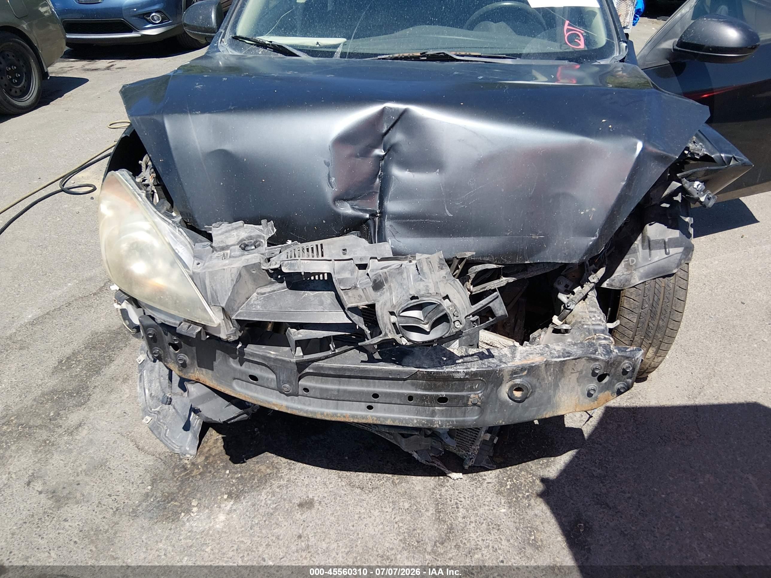 2013 Mazda Mazda3 I Sv Черный vin: JM1BL1TG7D1765012