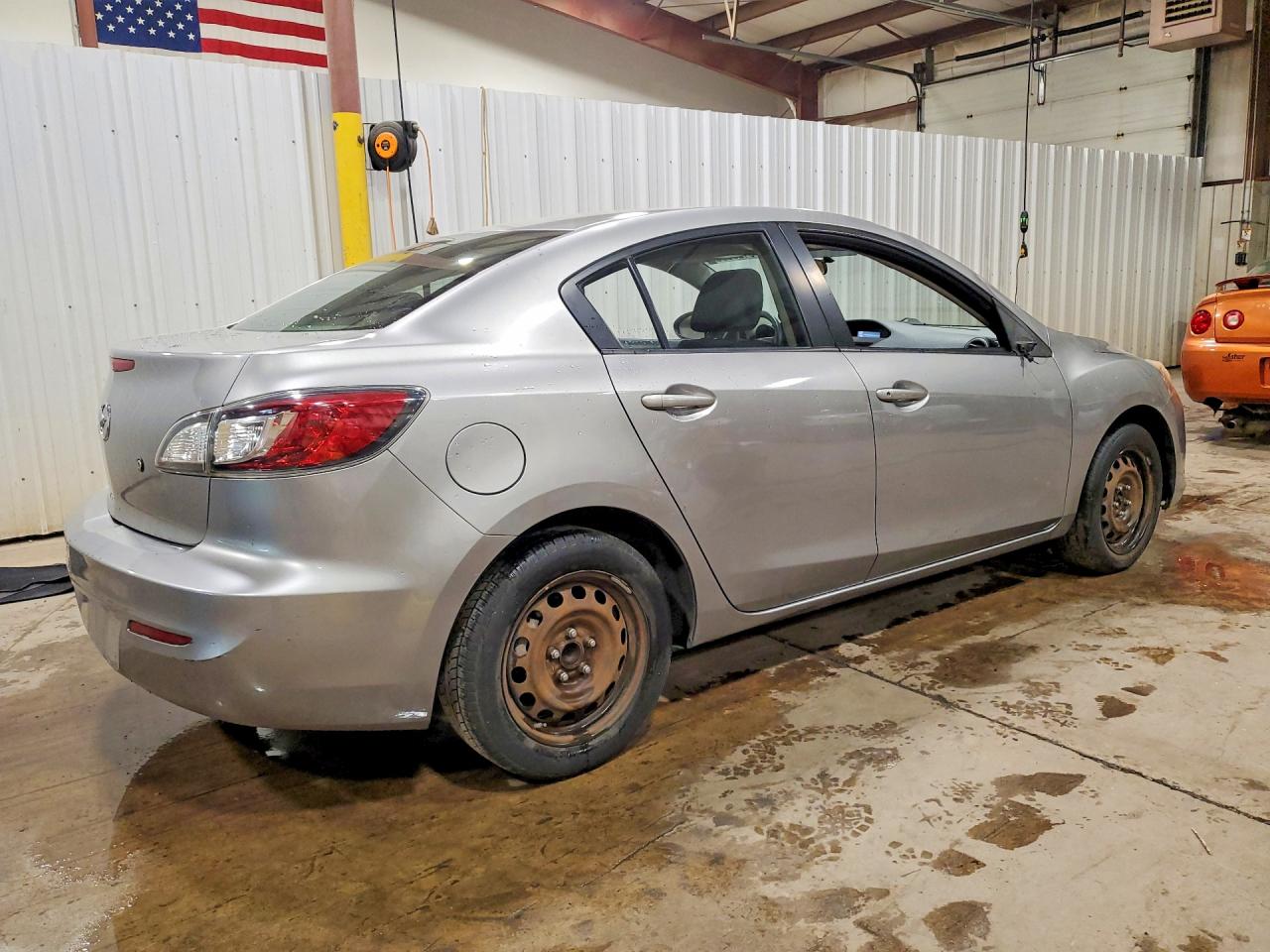 2013 Mazda 3 I Silver vin: JM1BL1TG7D1786023