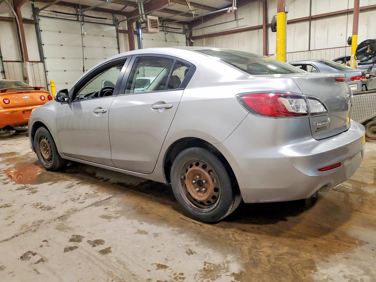 2013 Mazda 3 I Silver vin: JM1BL1TG7D1786023
