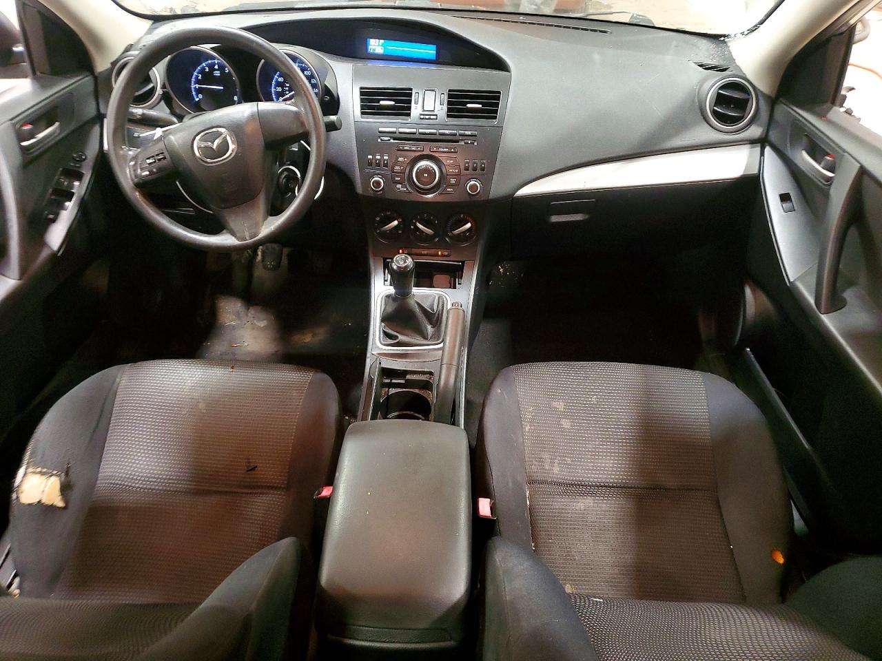 2013 Mazda 3 I Silver vin: JM1BL1TG7D1786023