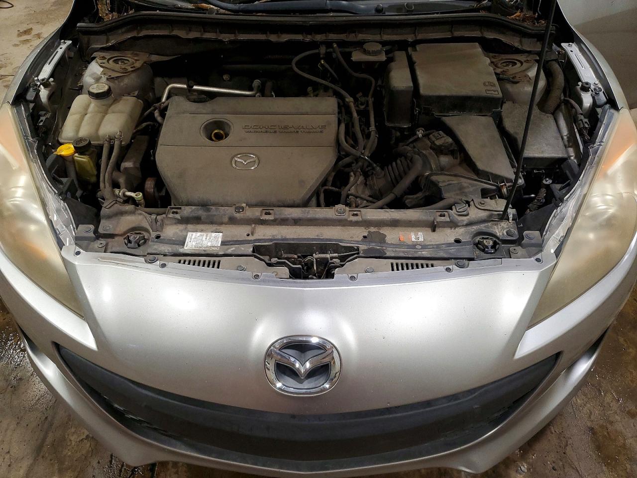 2013 Mazda 3 I Silver vin: JM1BL1TG7D1786023