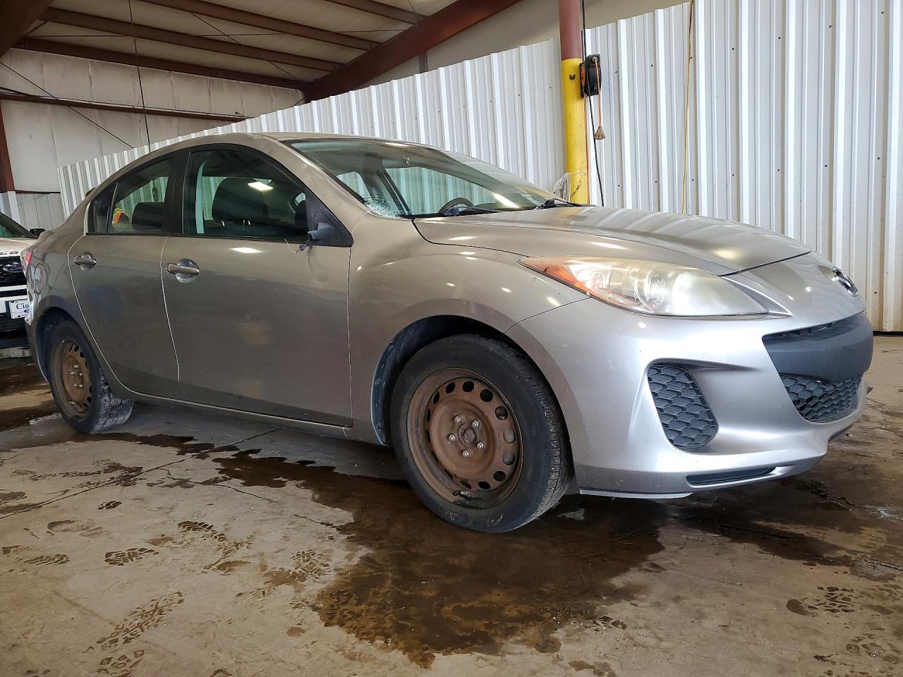 2013 Mazda 3 I Silver vin: JM1BL1TG7D1786023