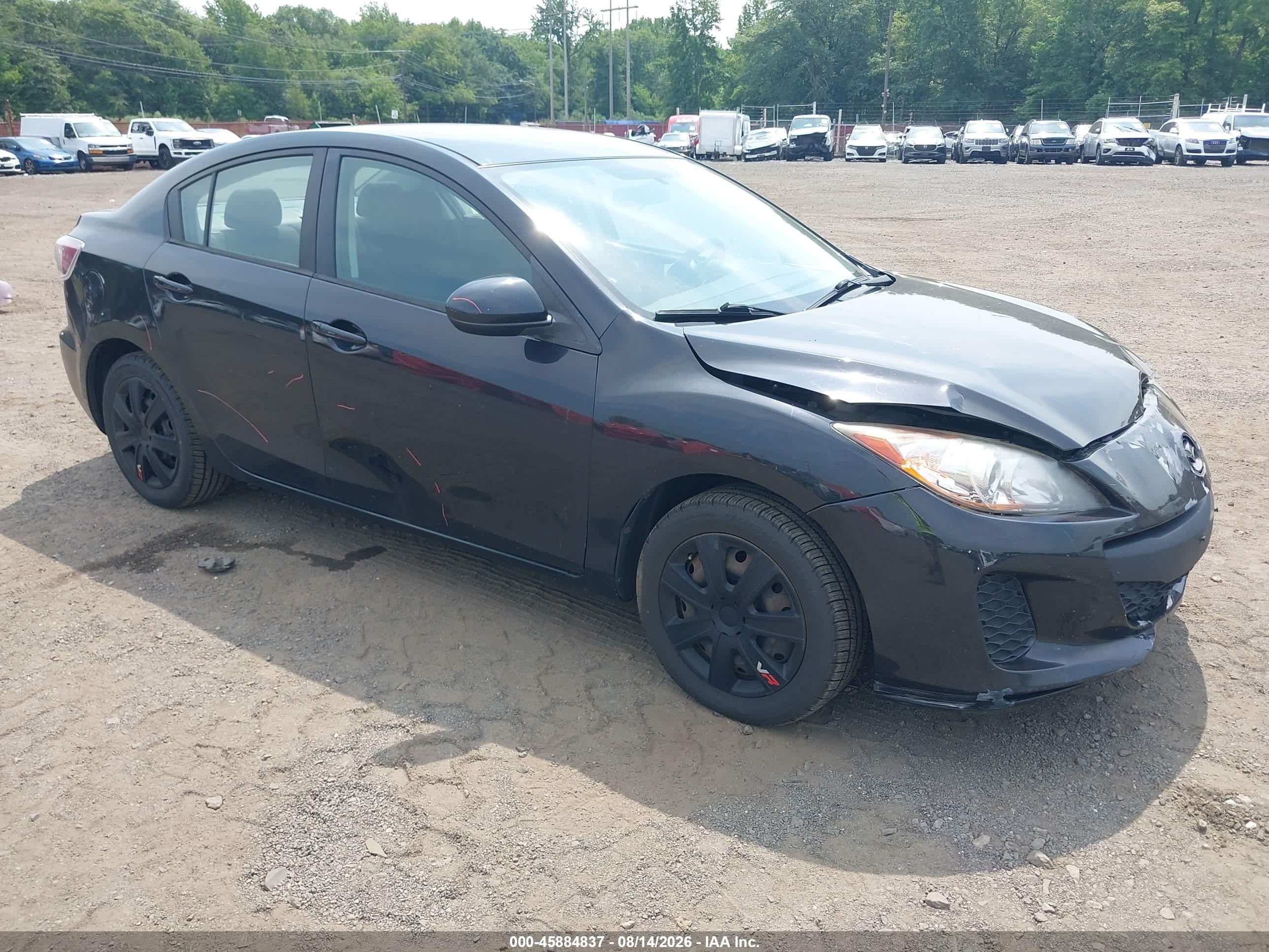 2013 Mazda Mazda3 I Sv Black vin: JM1BL1TG8D1809292