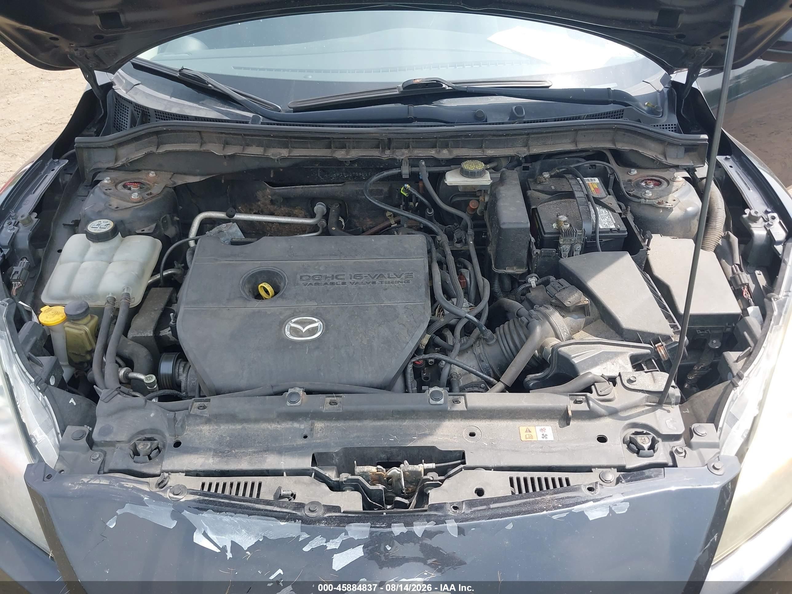 2013 Mazda Mazda3 I Sv Черный vin: JM1BL1TG8D1809292