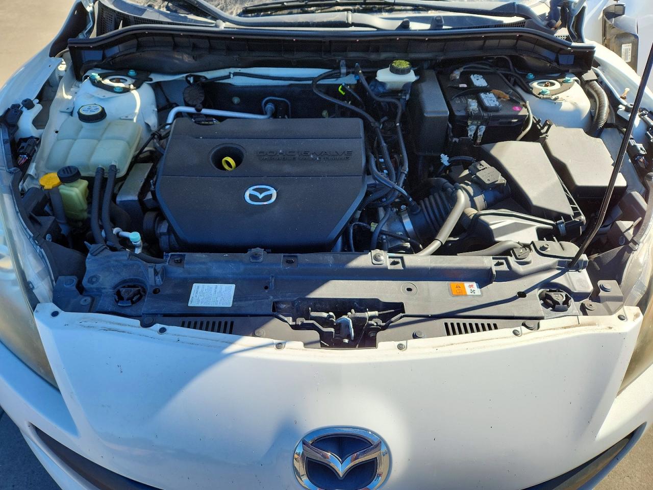 2013 Mazda 3 I Белый vin: JM1BL1TG9D1727944