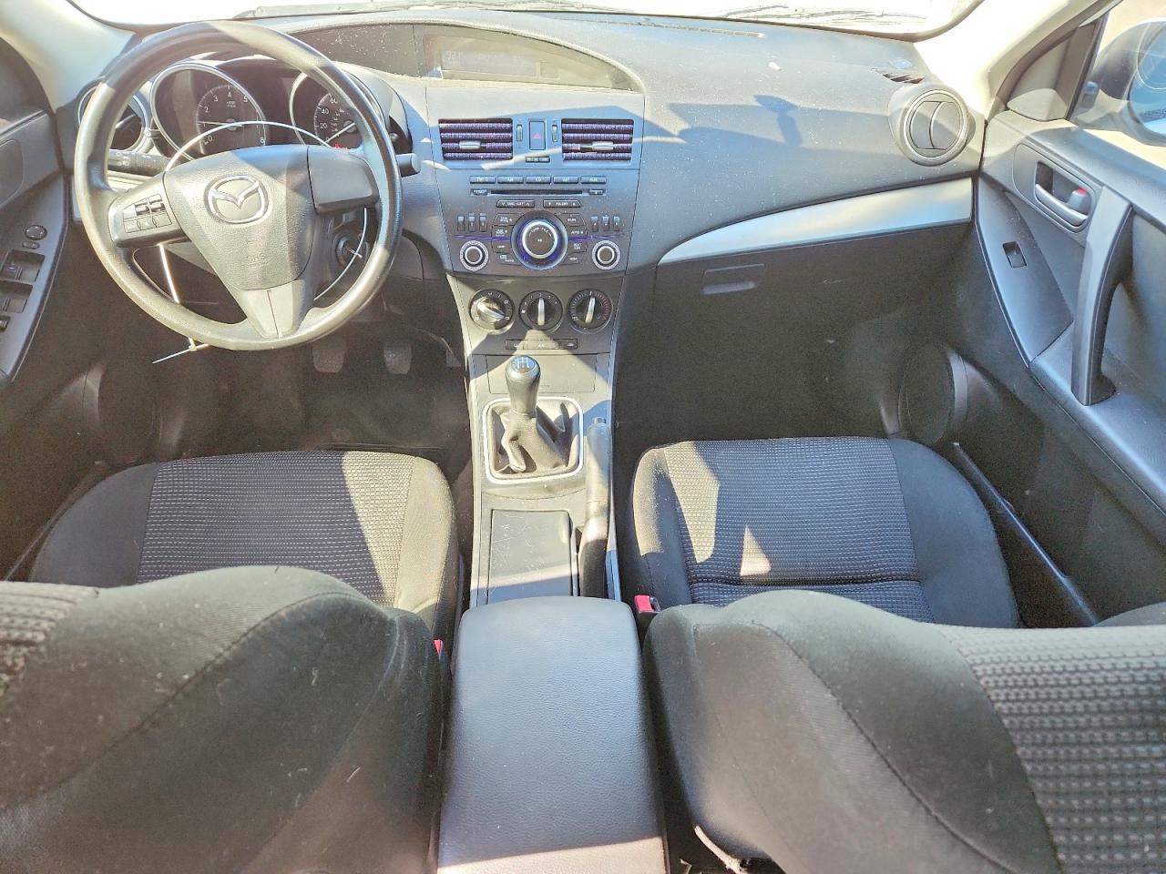 2013 Mazda 3 I Белый vin: JM1BL1TG9D1727944
