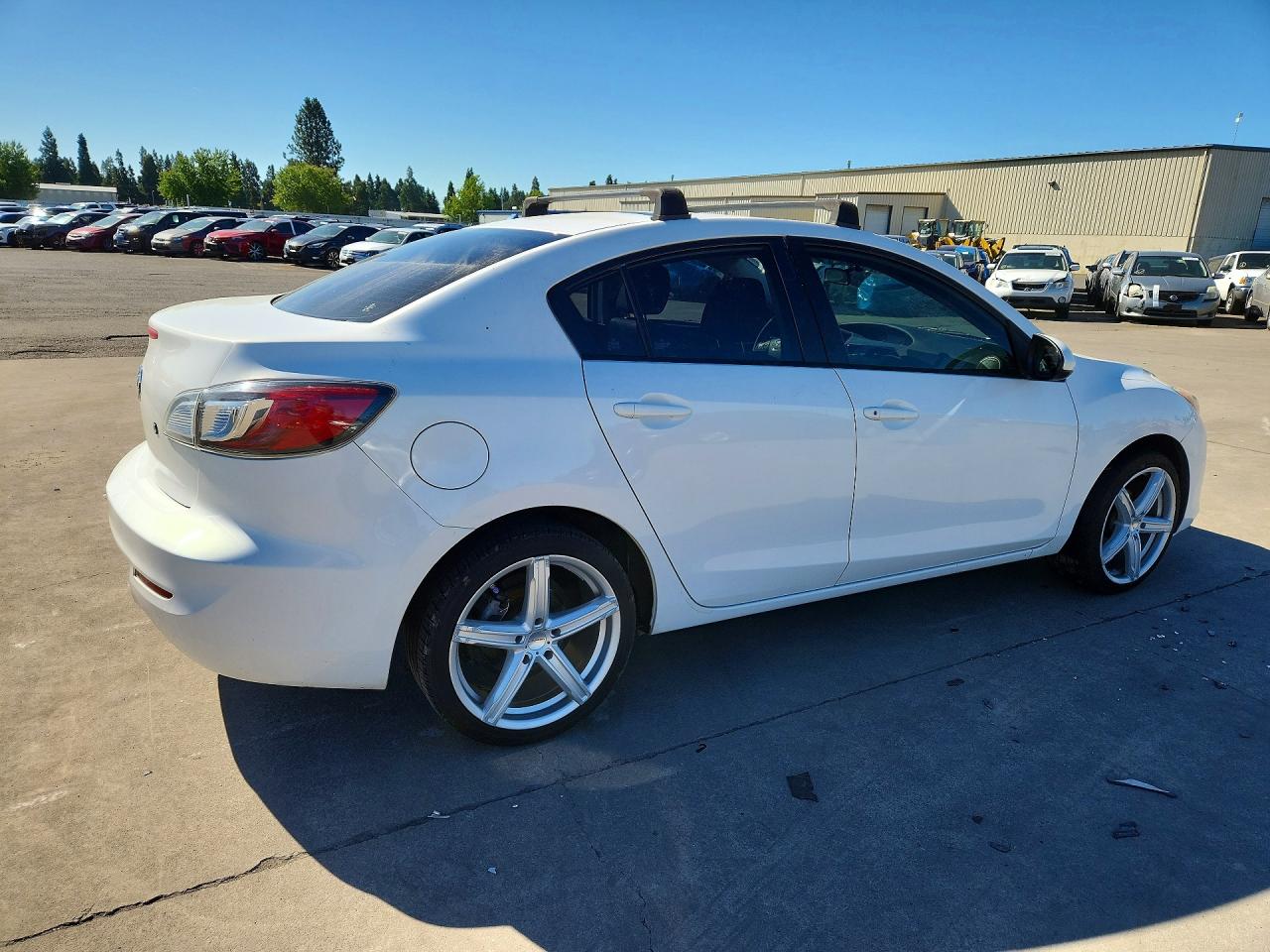 2013 Mazda 3 I Белый vin: JM1BL1TG9D1727944