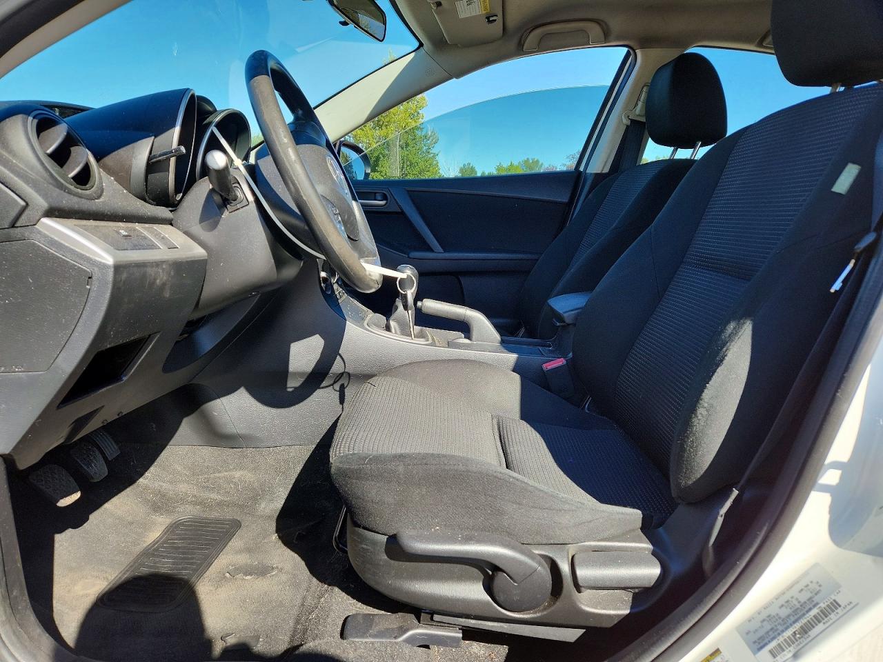 2013 Mazda 3 I Белый vin: JM1BL1TG9D1727944