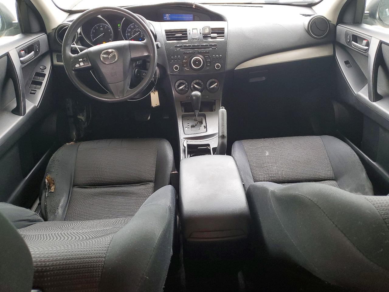 2013 Mazda 3 I Silver vin: JM1BL1TG9D1728642