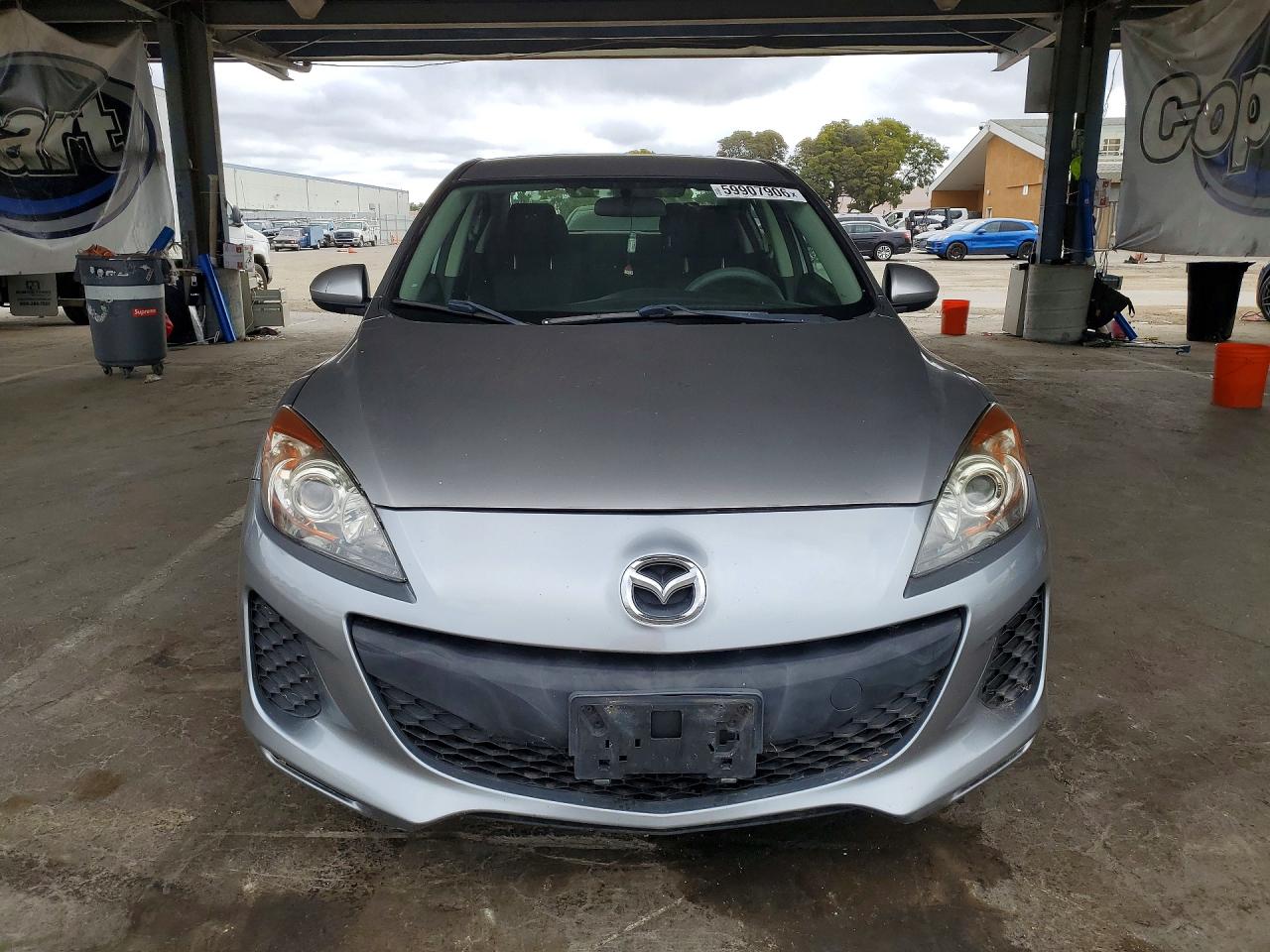2013 Mazda 3 I Silver vin: JM1BL1TG9D1728642