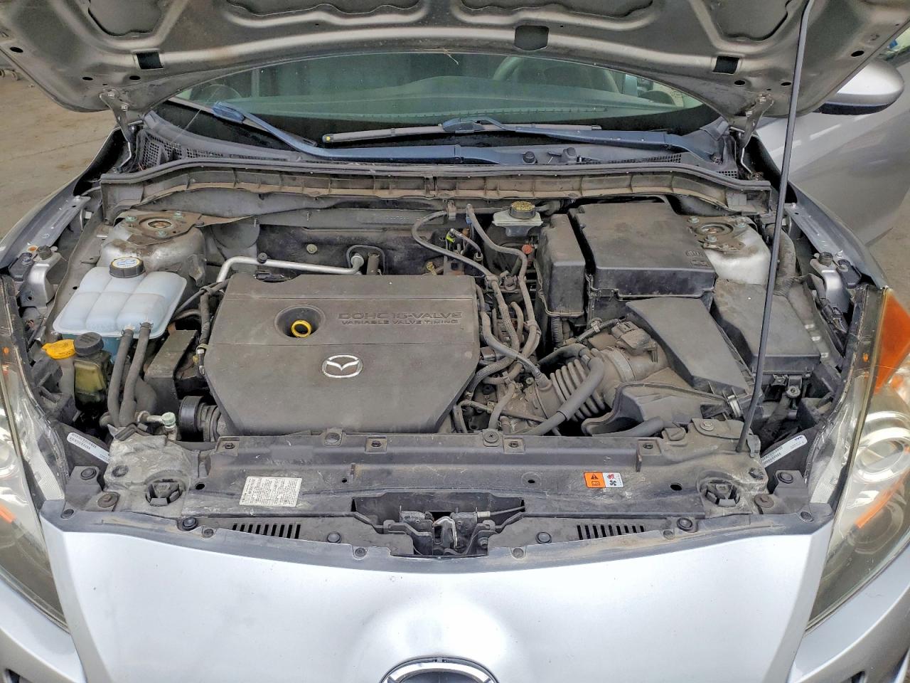 2013 Mazda 3 I Silver vin: JM1BL1TG9D1728642